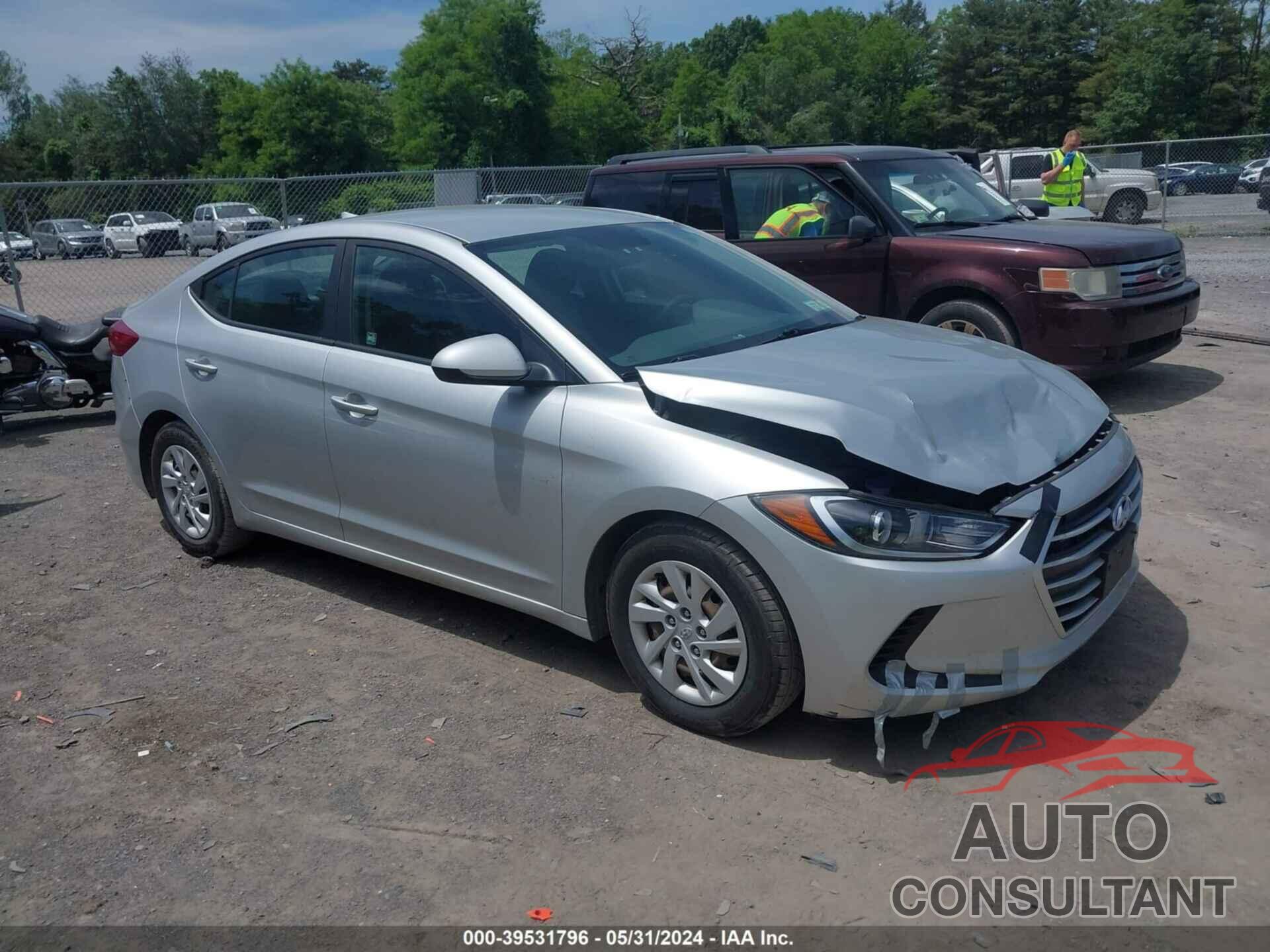 HYUNDAI ELANTRA 2018 - 5NPD74LF9JH397085