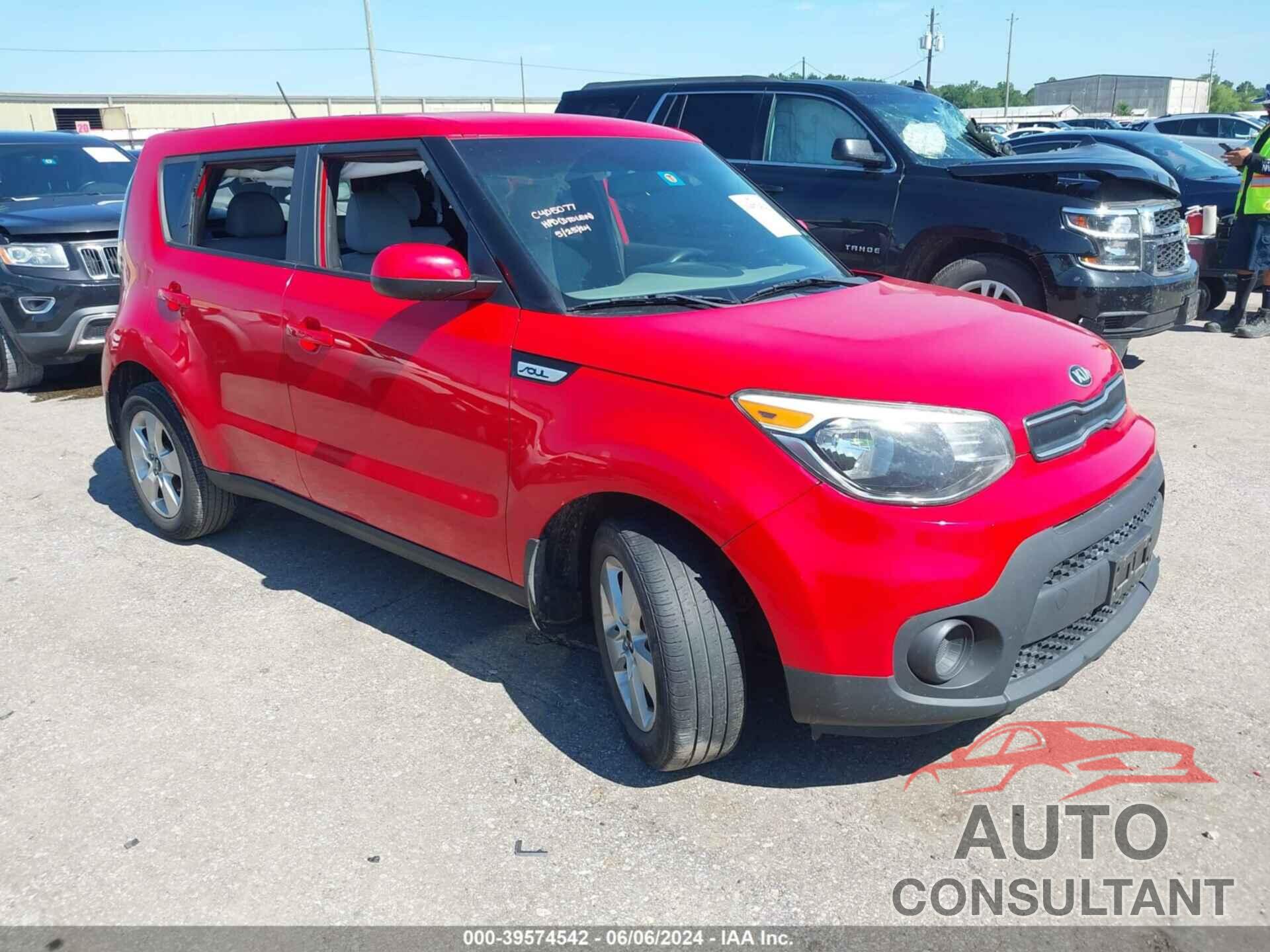 KIA SOUL 2019 - KNDJN2A29K7679357