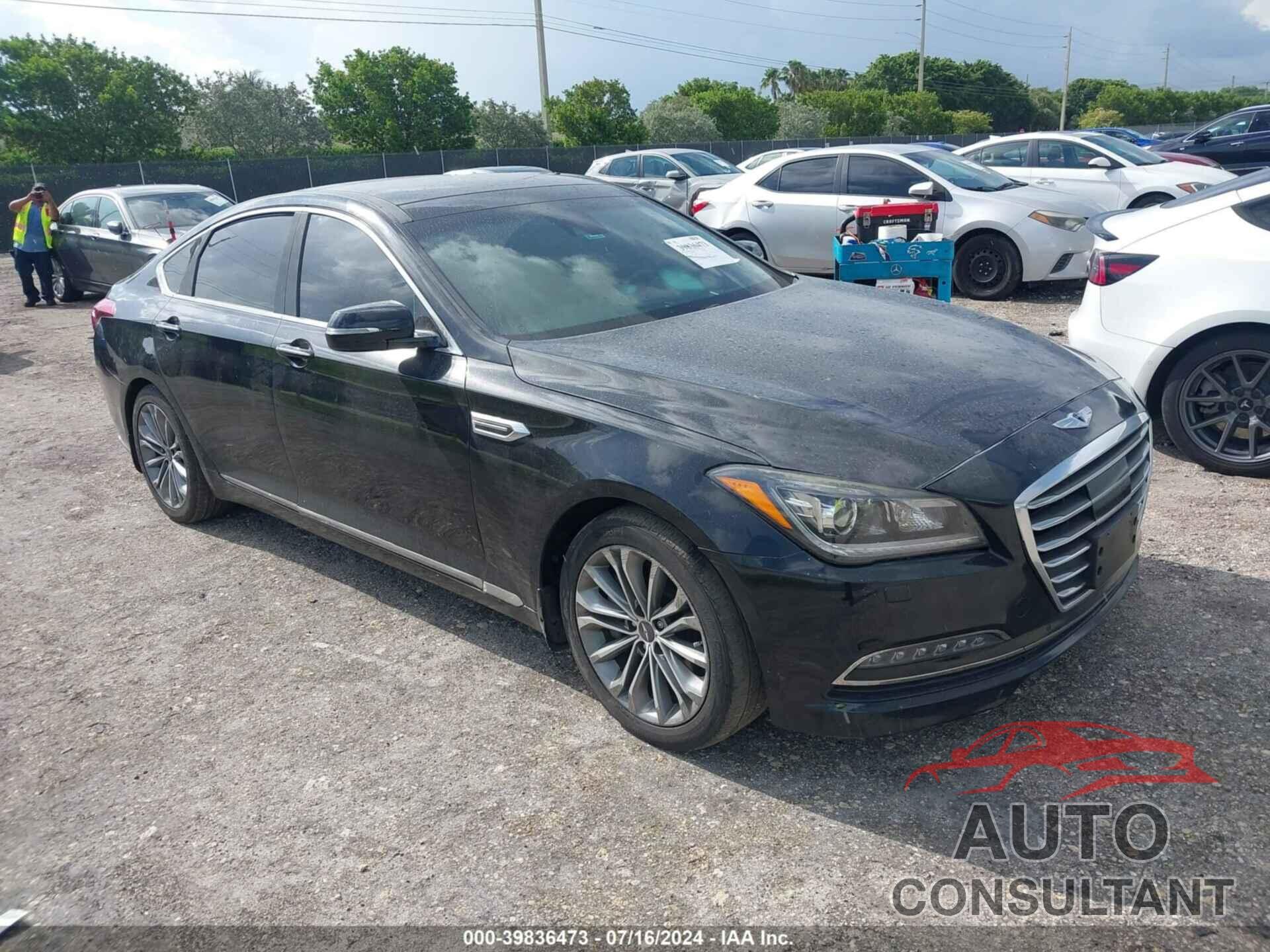 HYUNDAI GENESIS 2016 - KMHGN4JE6GU132289