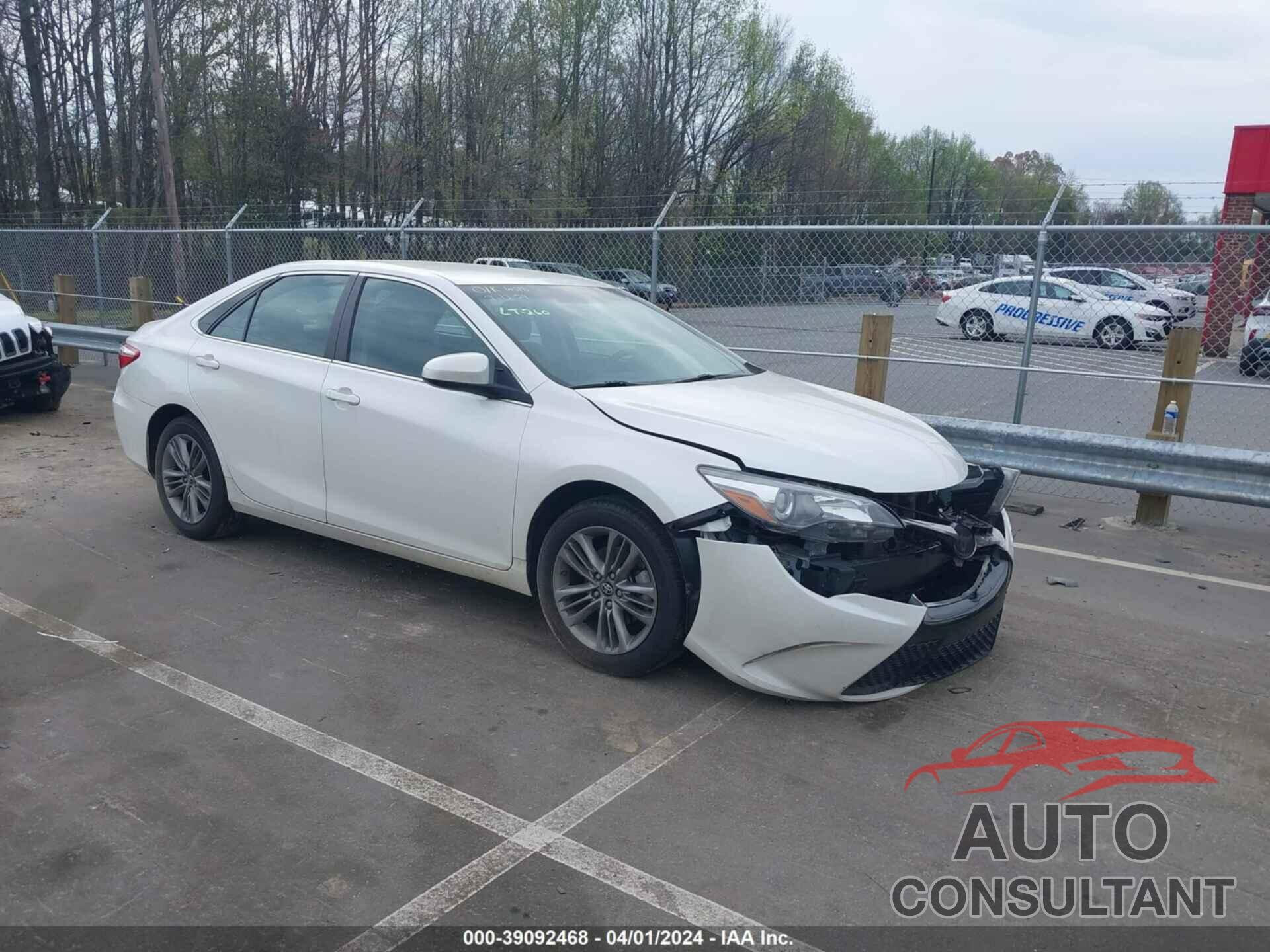 TOYOTA CAMRY 2016 - 4T1BF1FKXGU249572