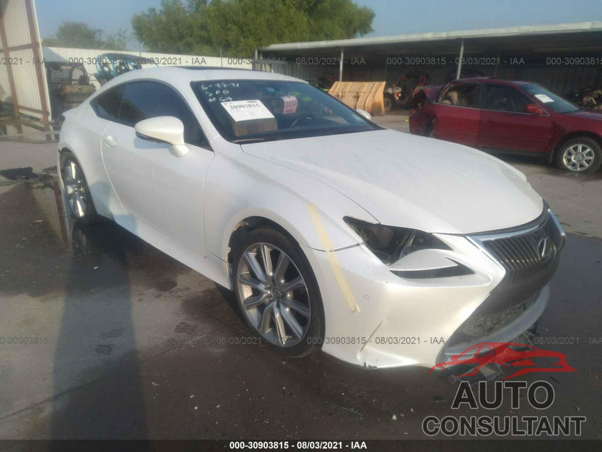 LEXUS RC 200T 2016 - JTHHA5BC9G5000983