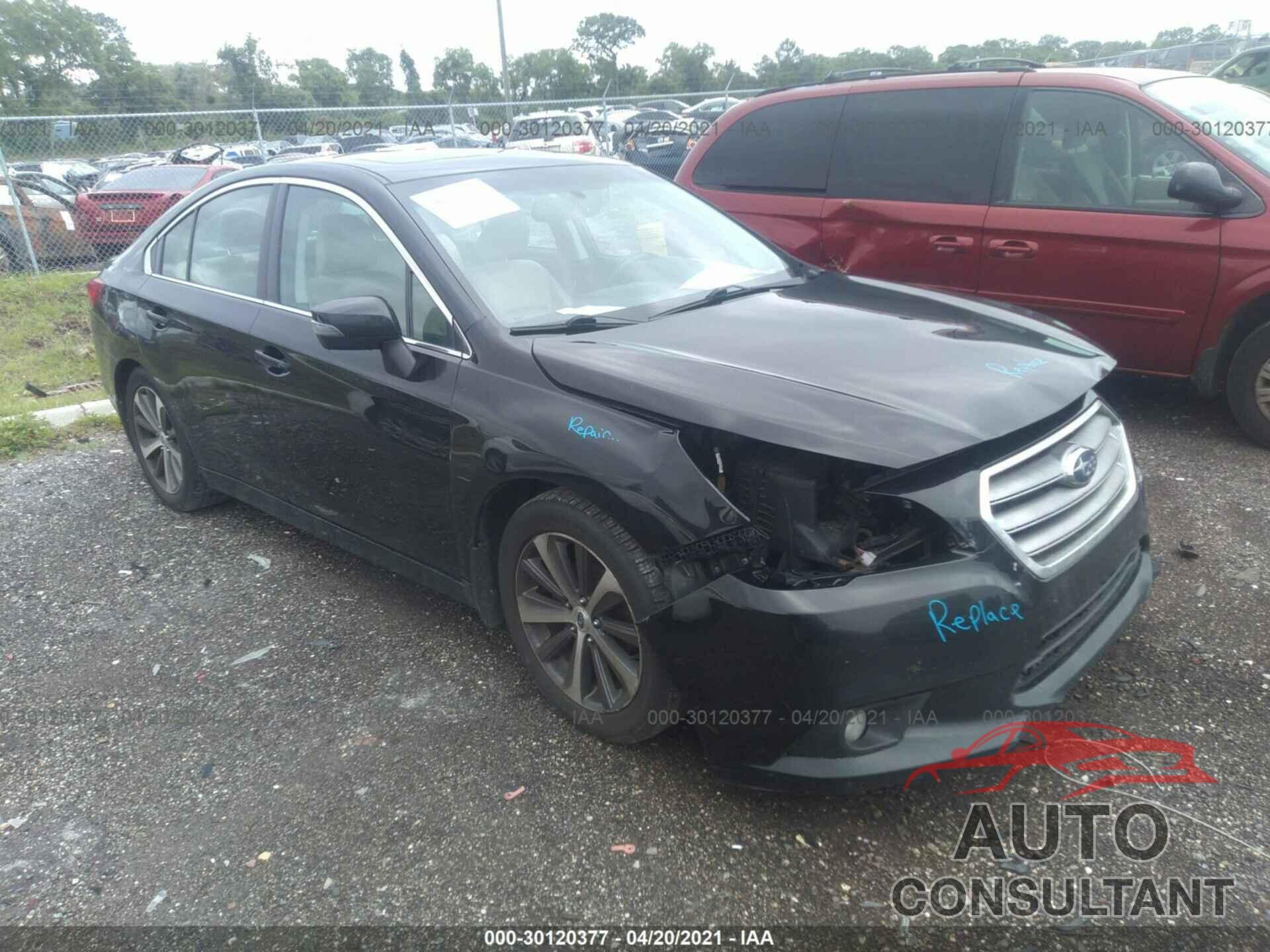 SUBARU LEGACY 2016 - 4S3BNBL65G3025779