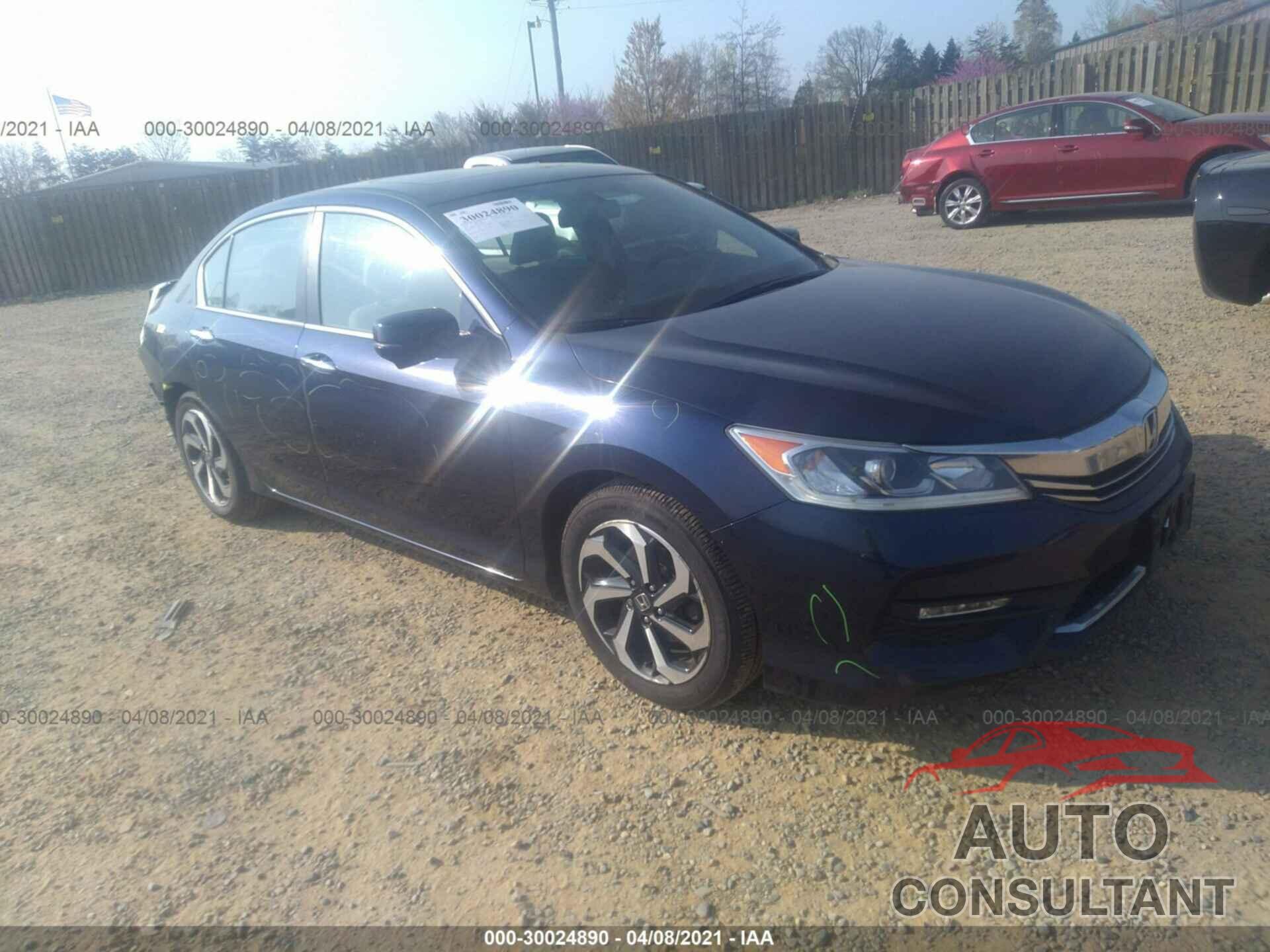 HONDA ACCORD SEDAN 2016 - 1HGCR2F81GA146828