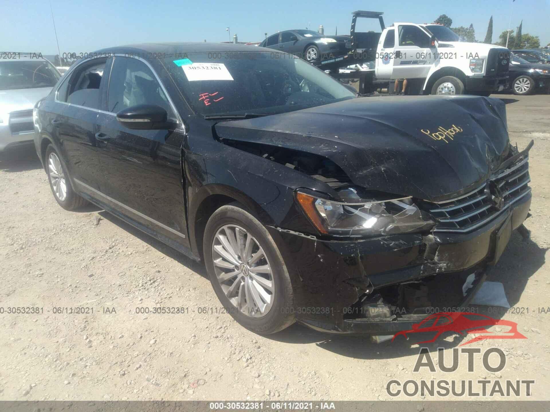 VOLKSWAGEN PASSAT 2016 - 1VWBT7A37GC047176