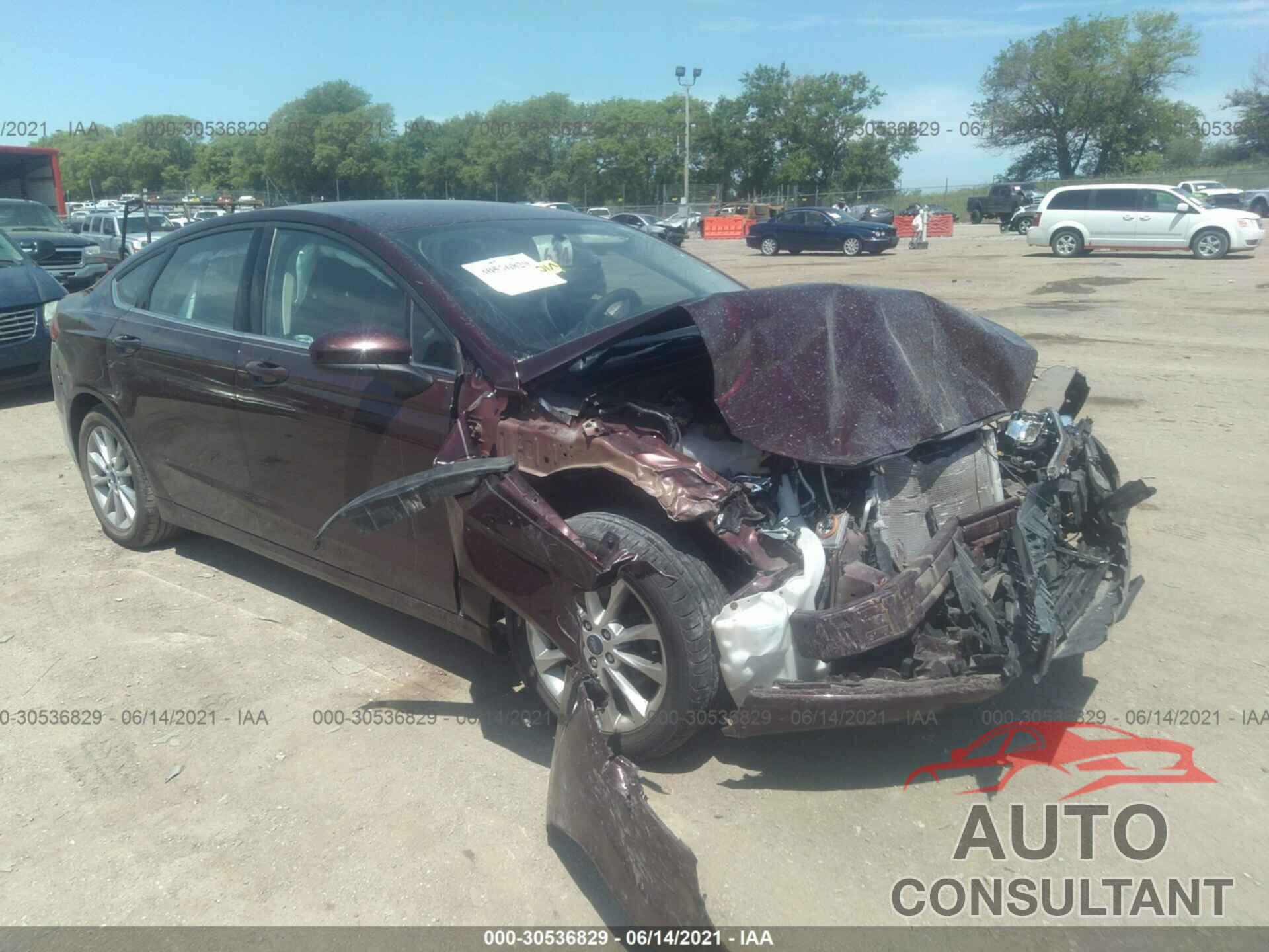 FORD FUSION 2017 - 3FA6P0HDXHR189898