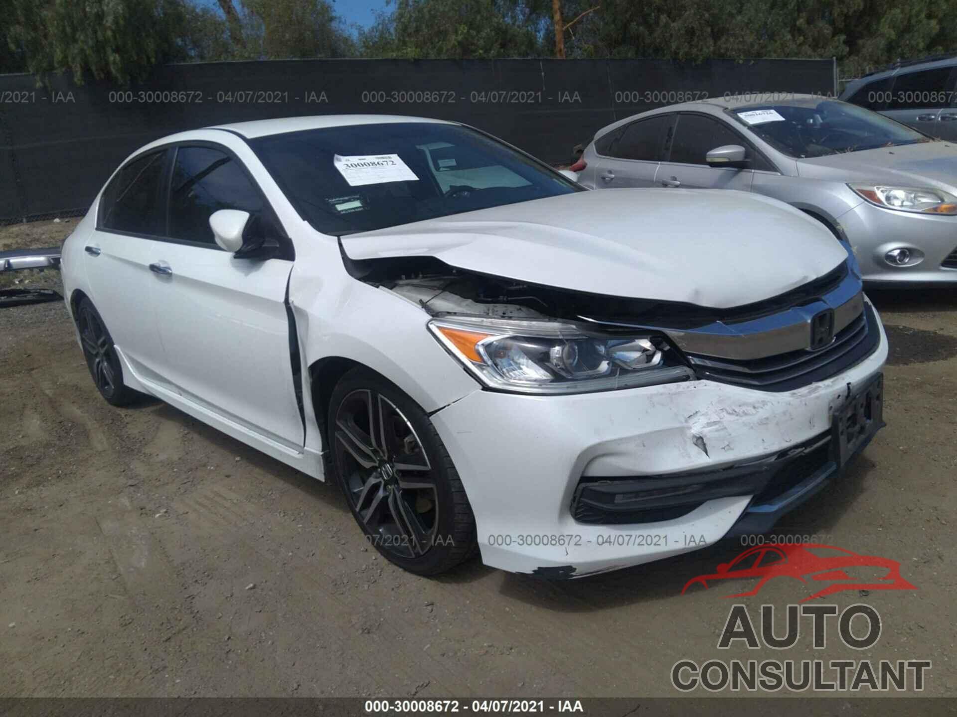 HONDA ACCORD SEDAN 2017 - 1HGCR2F56HA169917