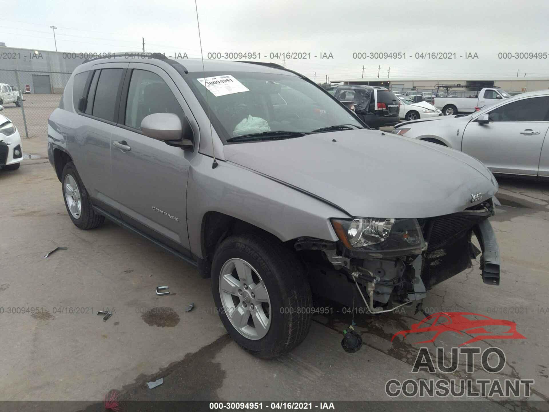 JEEP COMPASS 2017 - 1C4NJCEA1HD148460