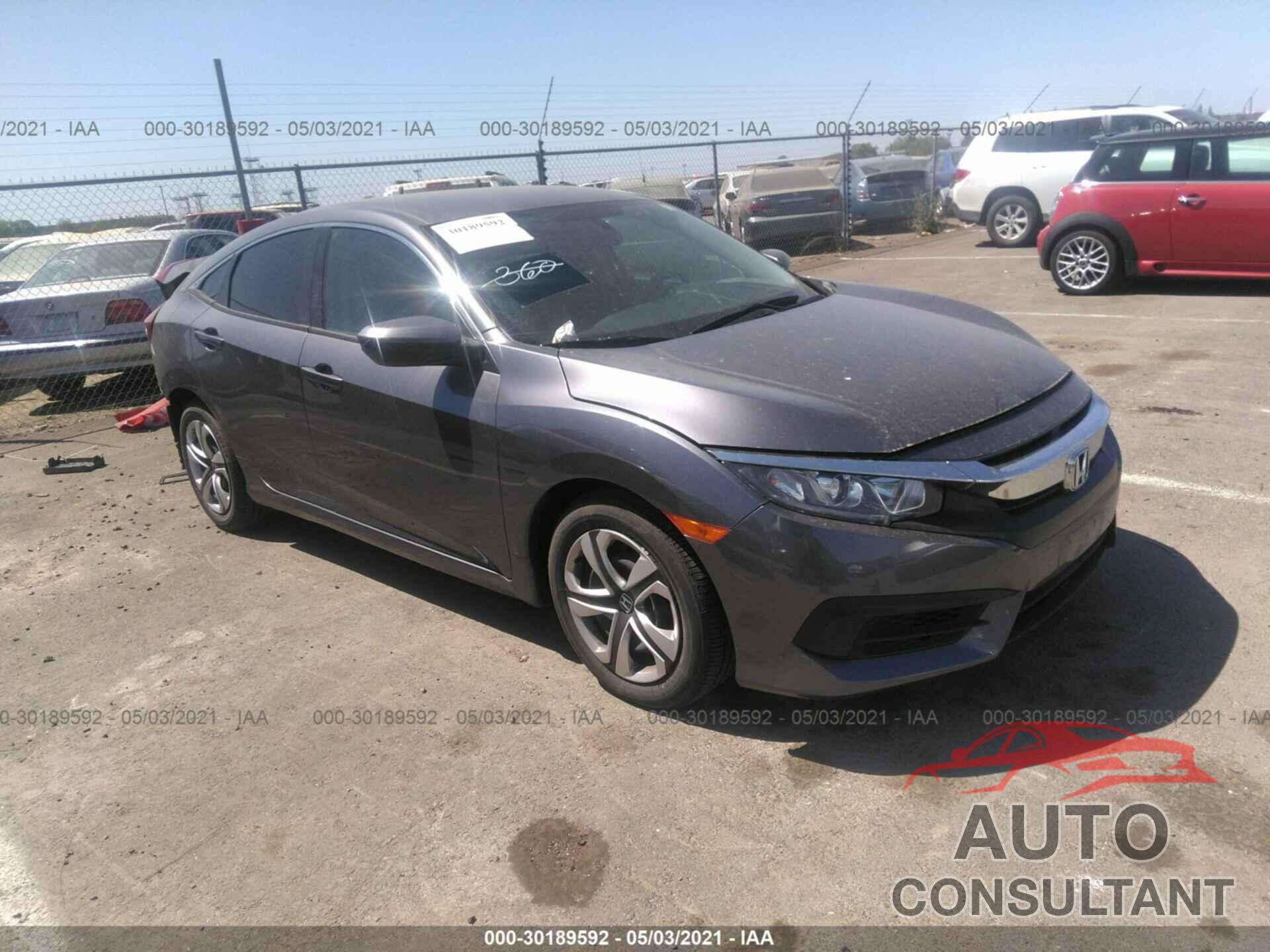 HONDA CIVIC SEDAN 2017 - 2HGFC2F59HH506600