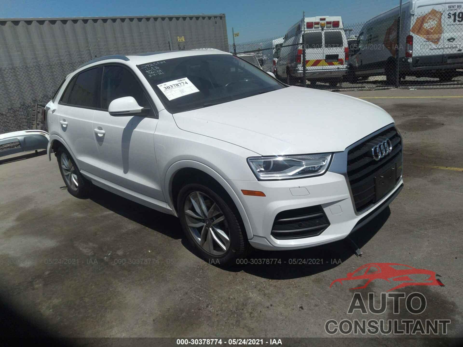 AUDI Q3 2017 - WA1BCCFS4HR007528