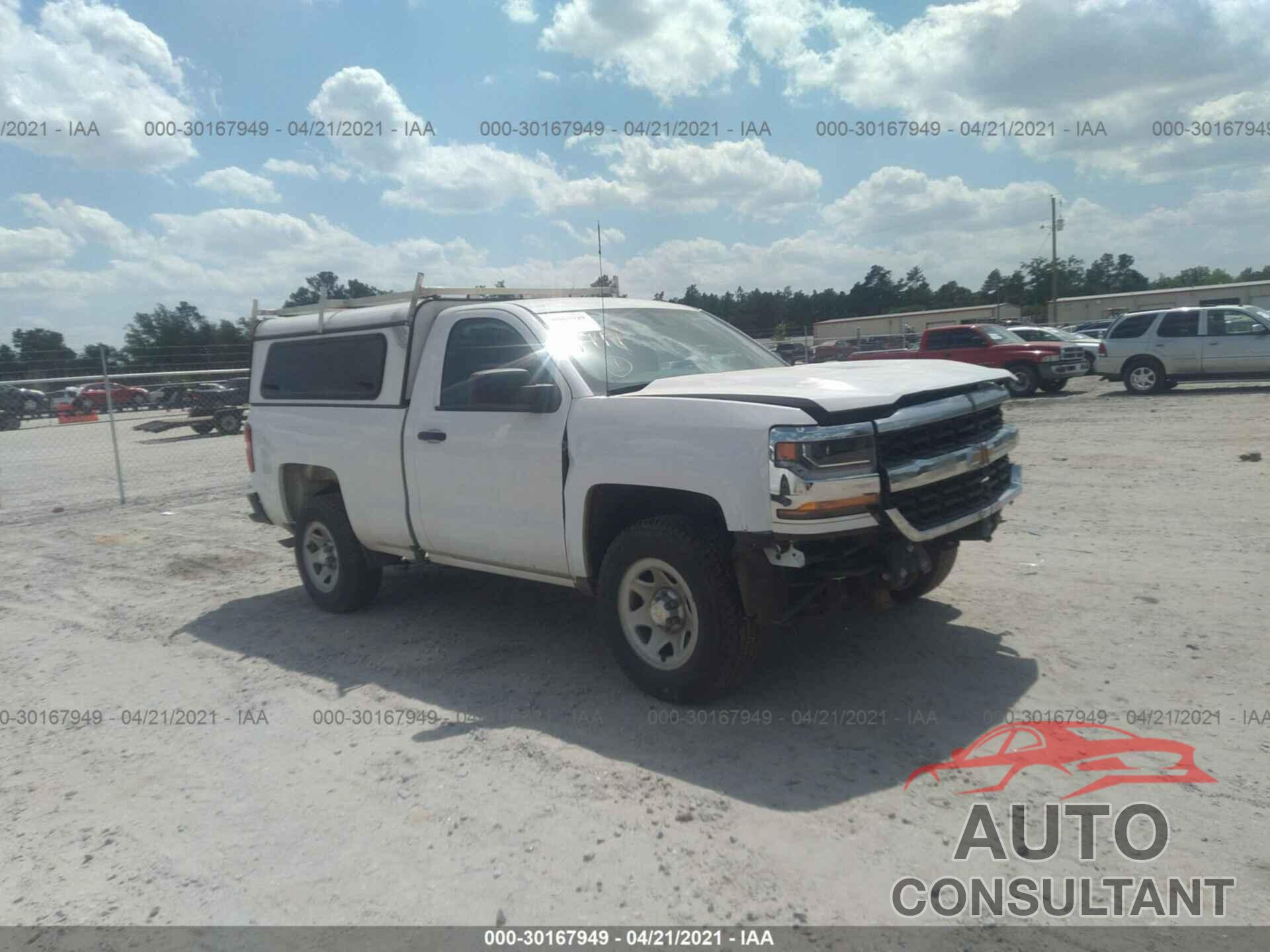 CHEVROLET SILVERADO 1500 2017 - 1GCNCNEH2HZ123590