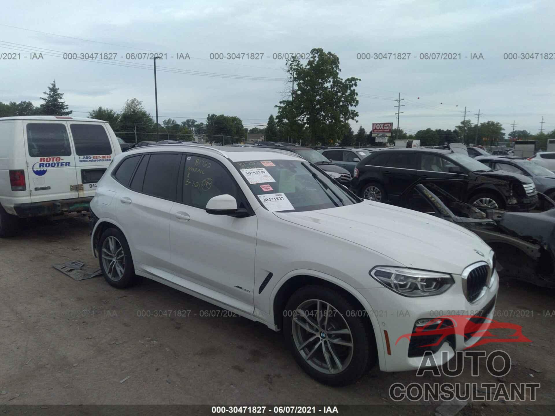 BMW X3 2018 - 5UXTR9C55JLC73810