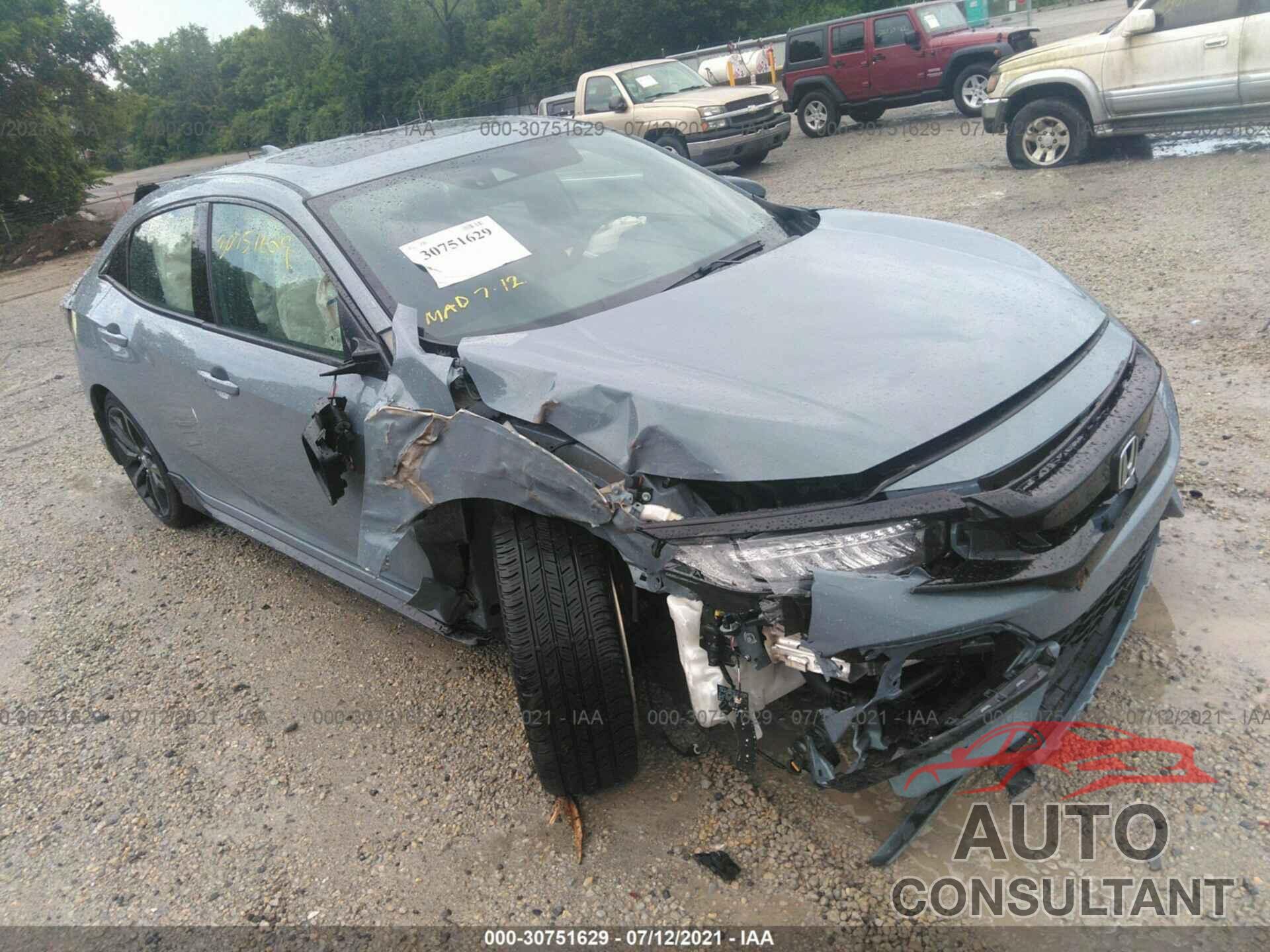 HONDA CIVIC HATCHBACK 2020 - SHHFK7H94LU217104