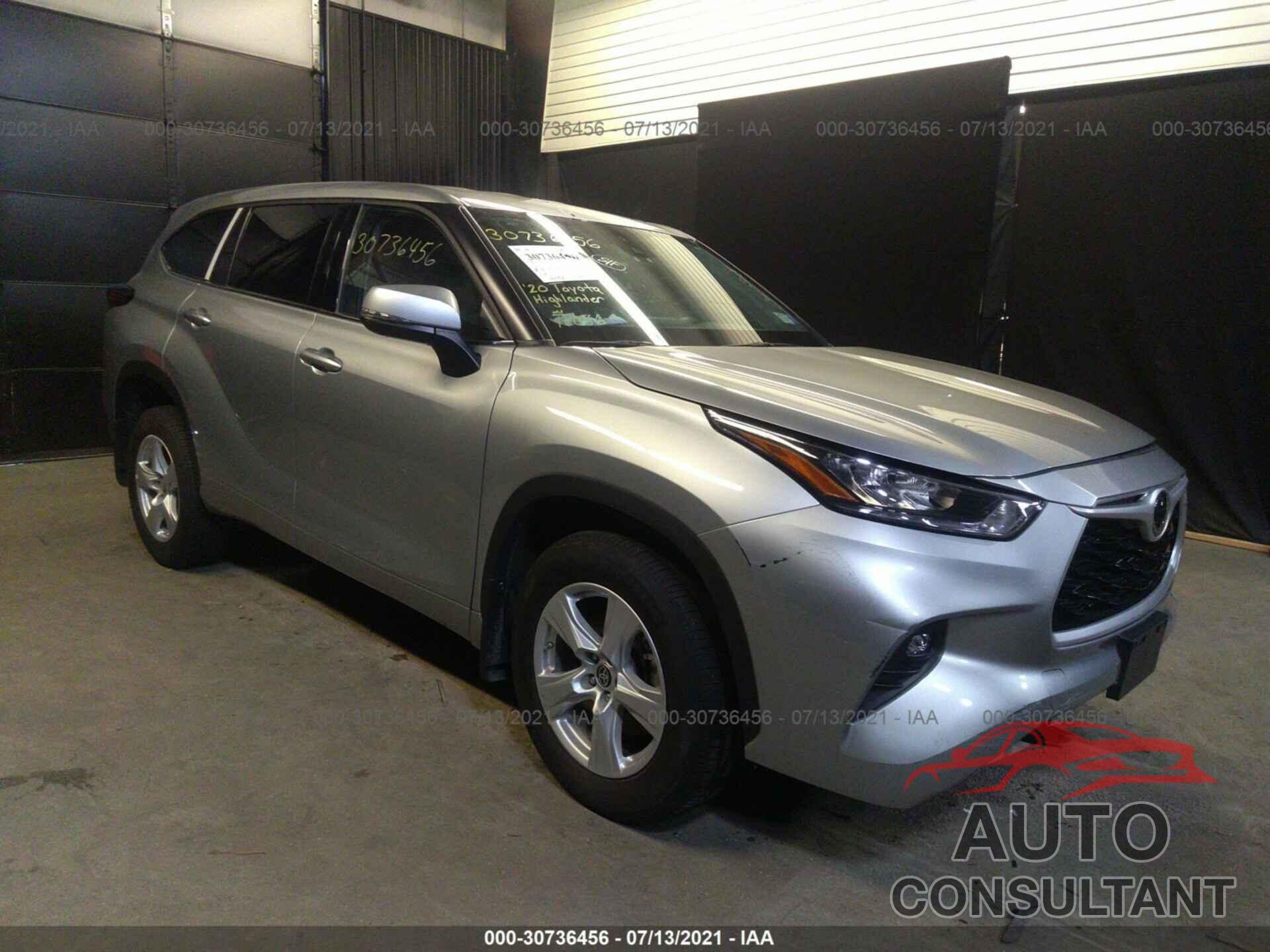 TOYOTA HIGHLANDER 2020 - 5TDBZRBH2LS024064