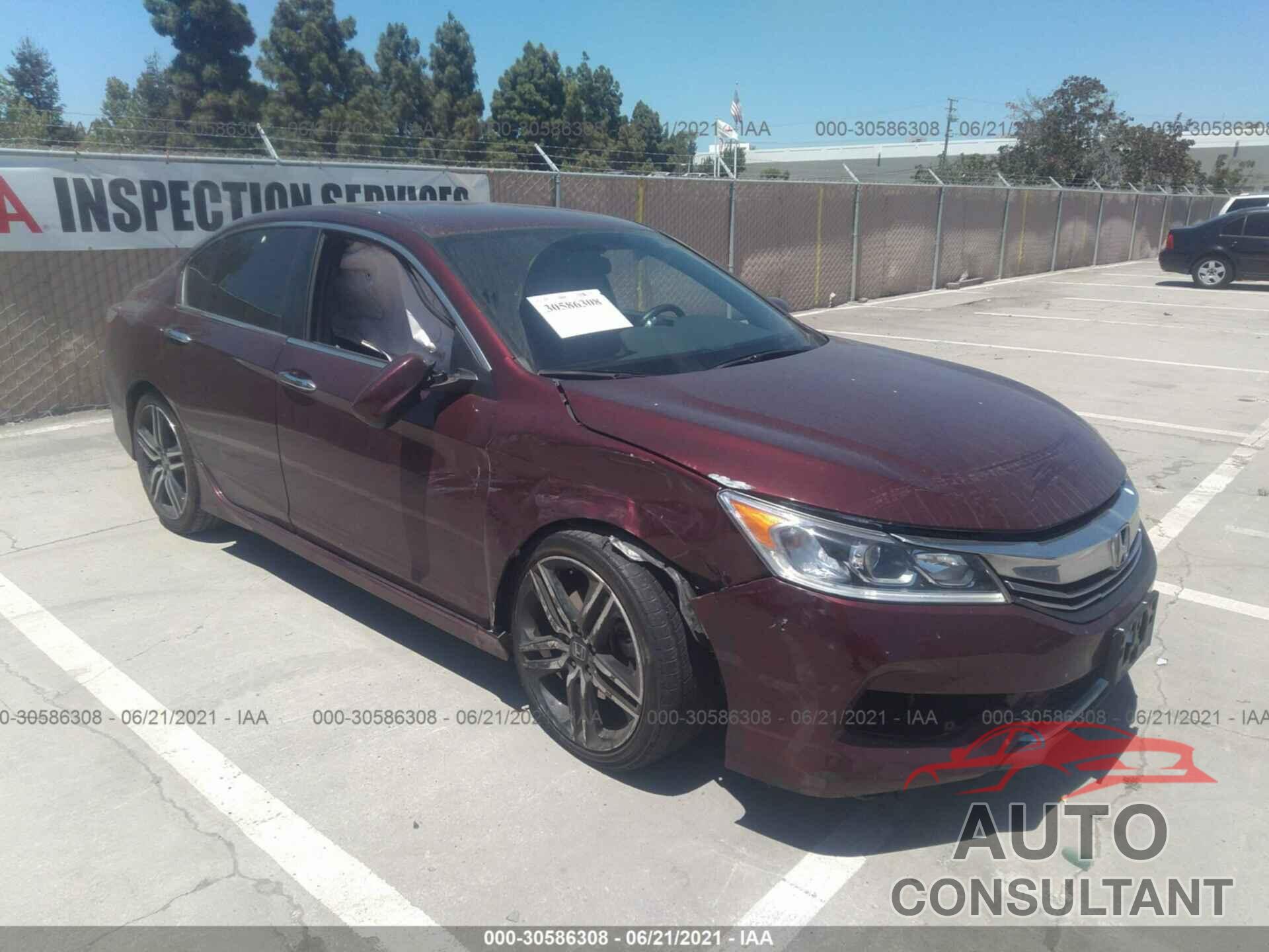 HONDA ACCORD SEDAN 2017 - 1HGCR2F13HA067813