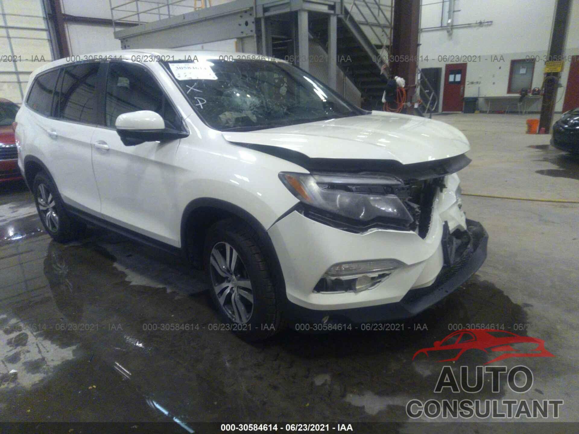 HONDA PILOT 2016 - 5FNYF6H54GB013429