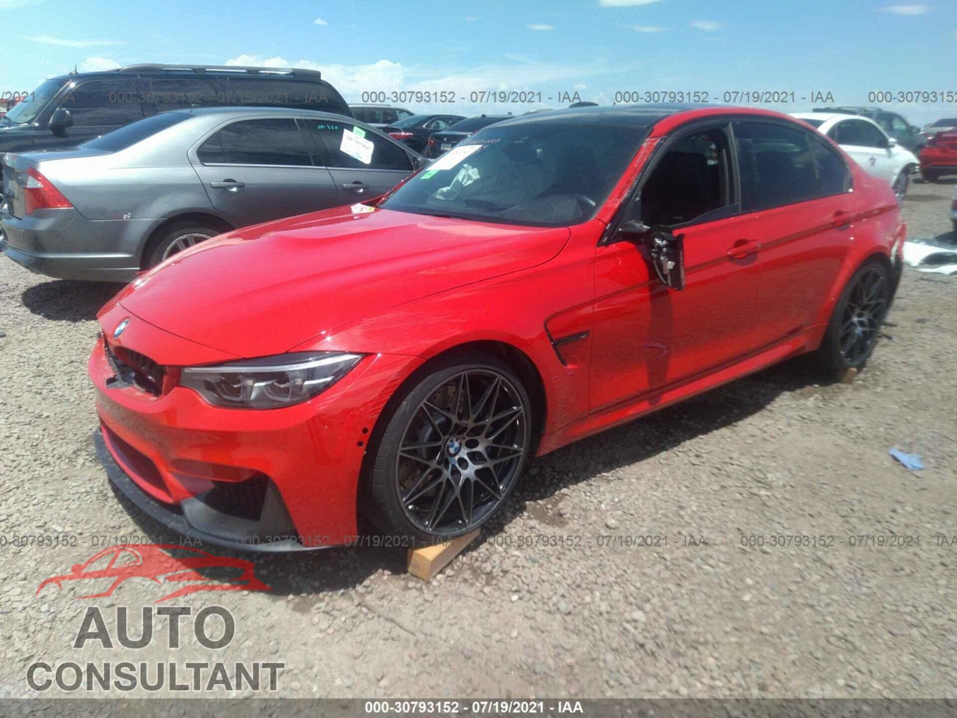BMW M3 2018 - WBS8M9C57J5J80240