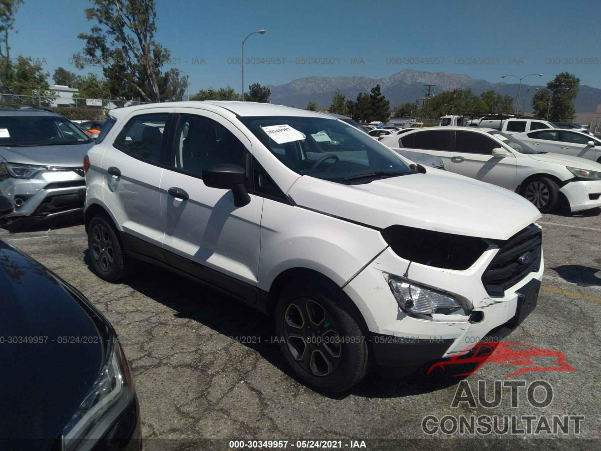 FORD ECOSPORT 2018 - MAJ3P1REXJC193079