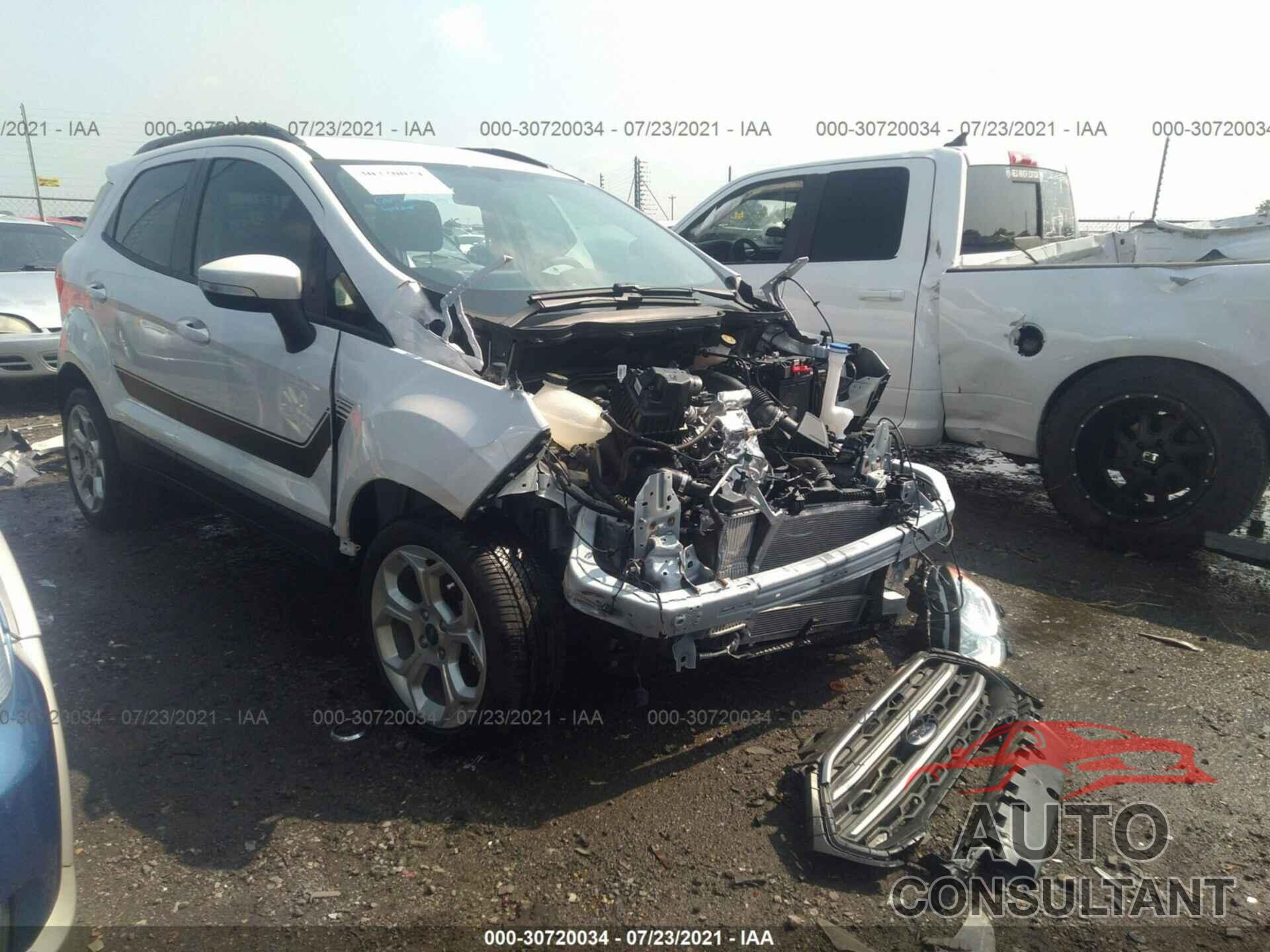 FORD ECOSPORT 2021 - MAJ3S2GE7MC407733