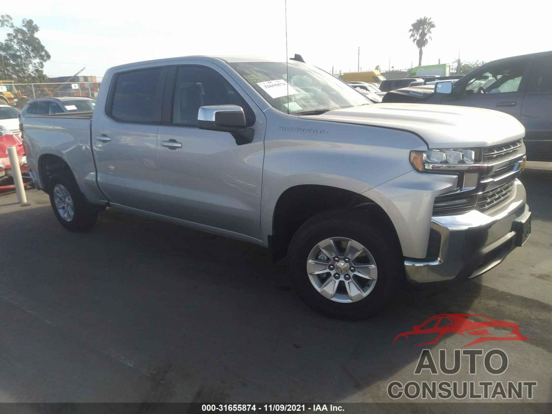 CHEVROLET SILVERADO 1500 2020 - 1GCPWCEDXLZ331257
