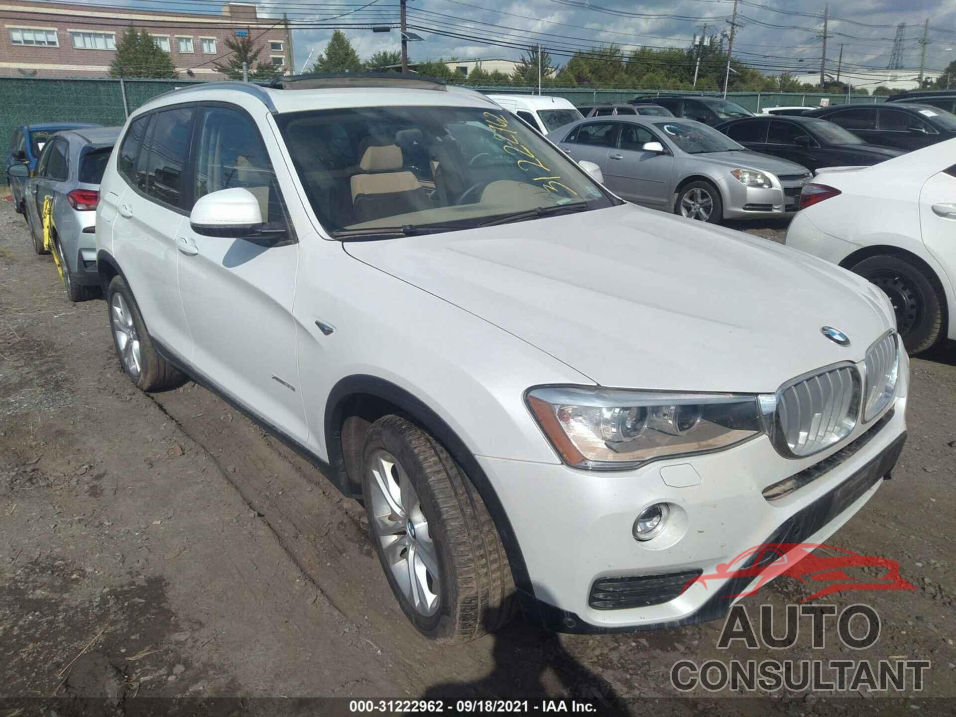 BMW X3 2017 - 5UXWX7C33H0U43242