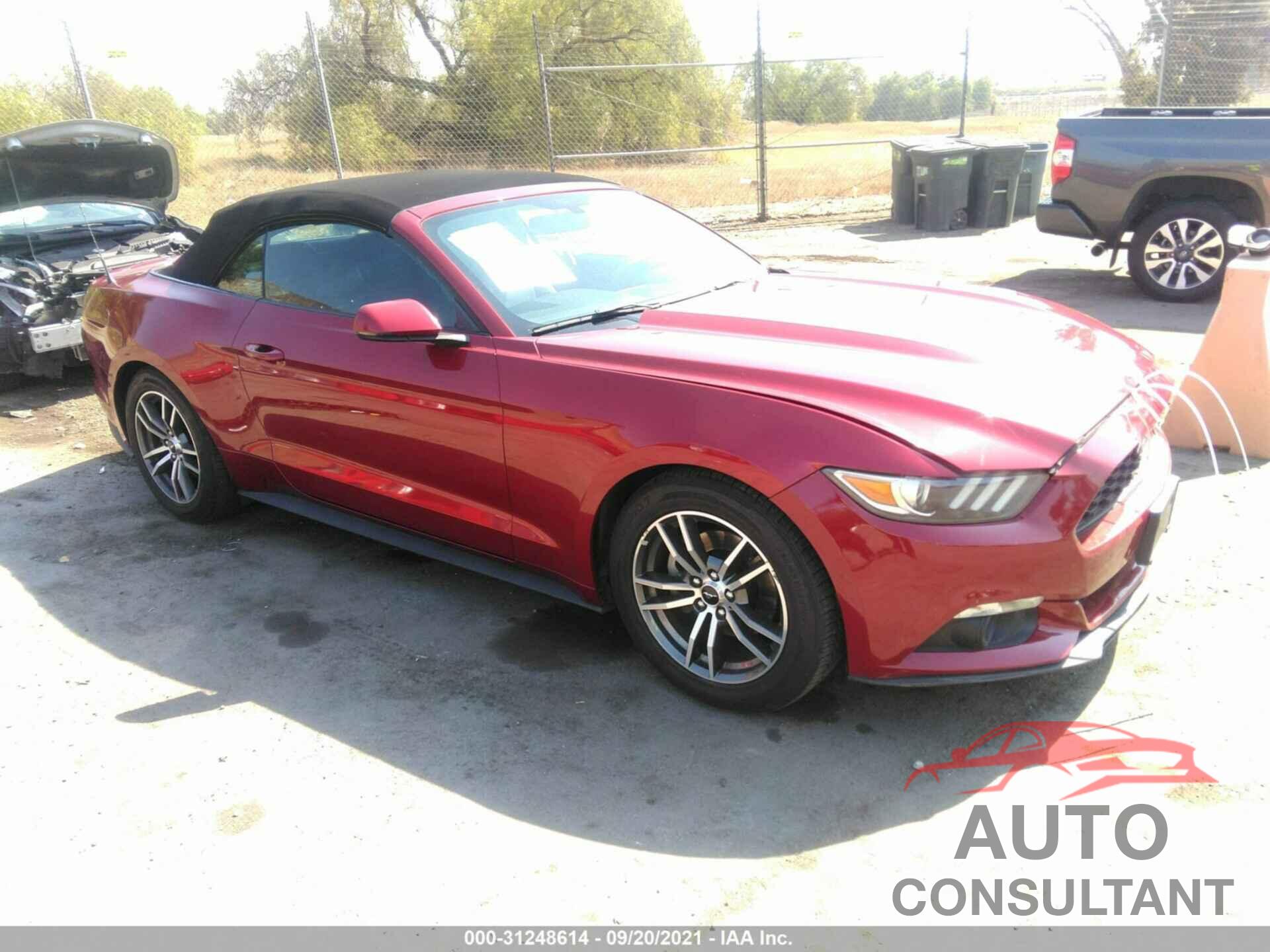 FORD MUSTANG 2016 - 1FATP8UH0G5212956