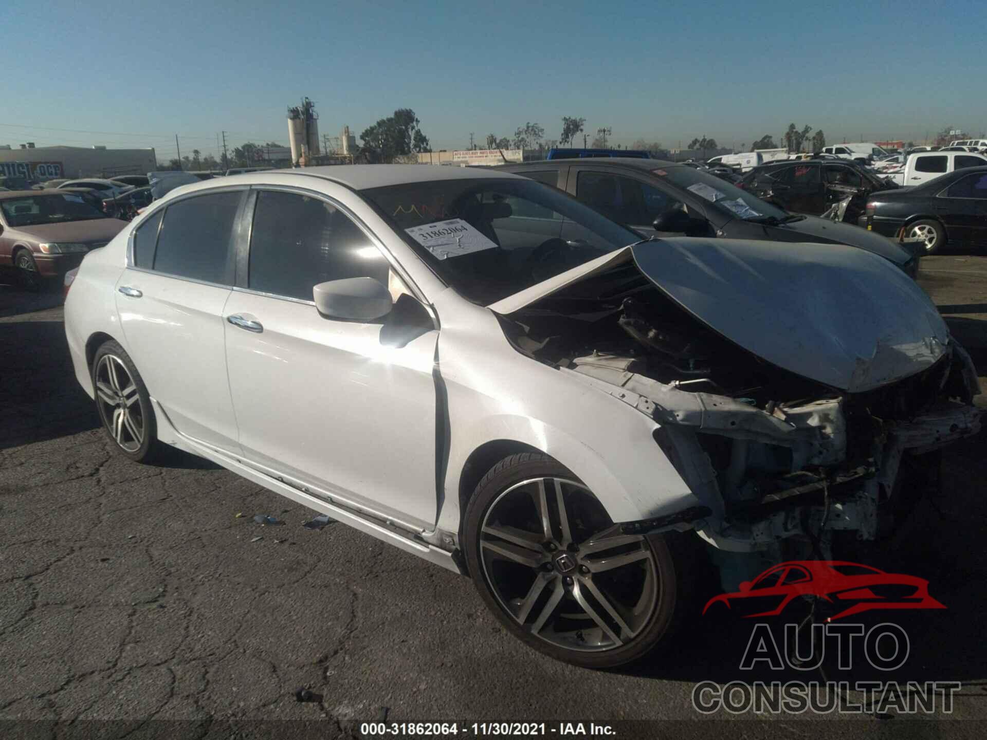 HONDA ACCORD SEDAN 2017 - 1HGCR2F56HA138506