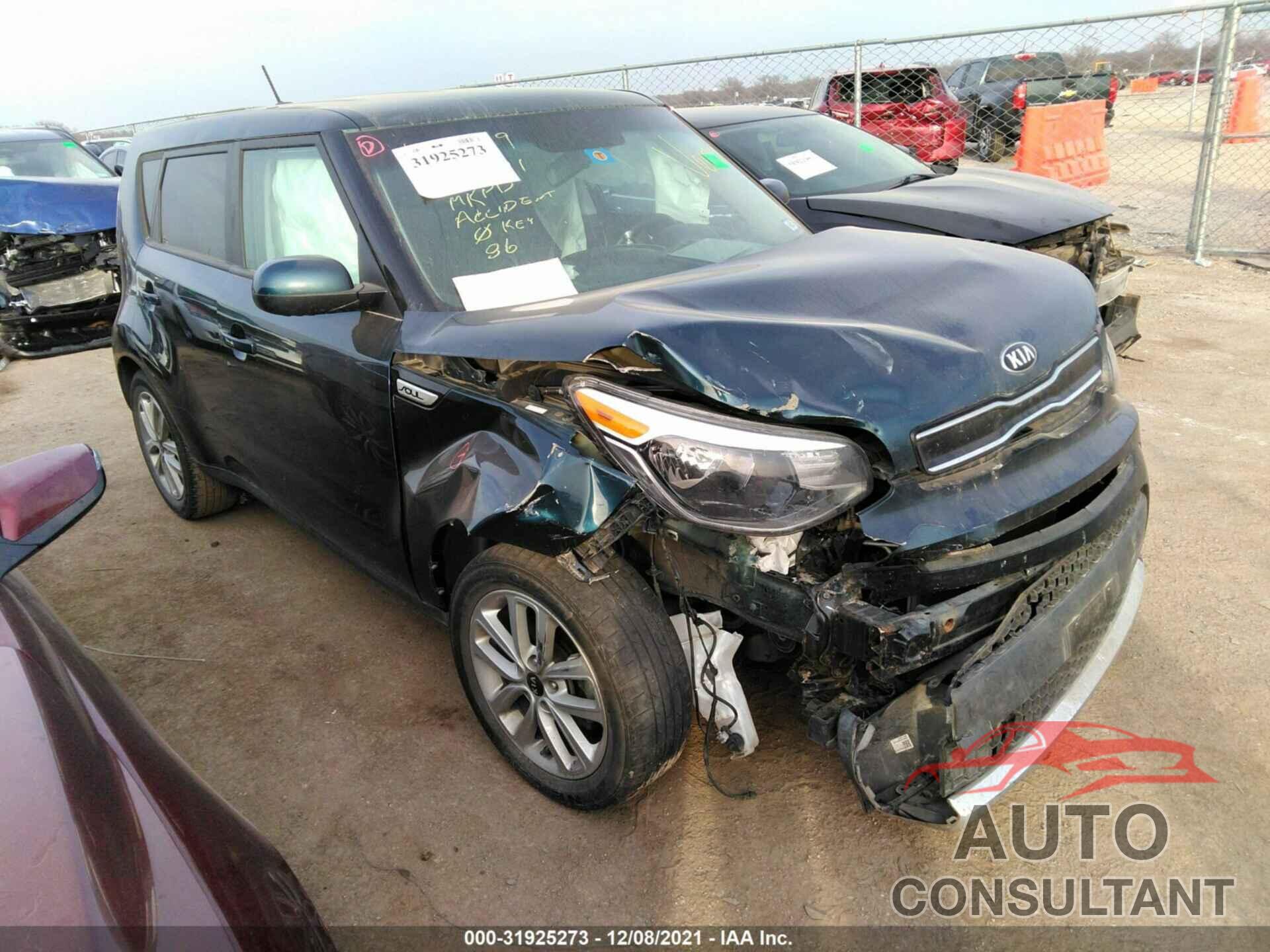 KIA SOUL 2018 - KNDJP3A53J7621334