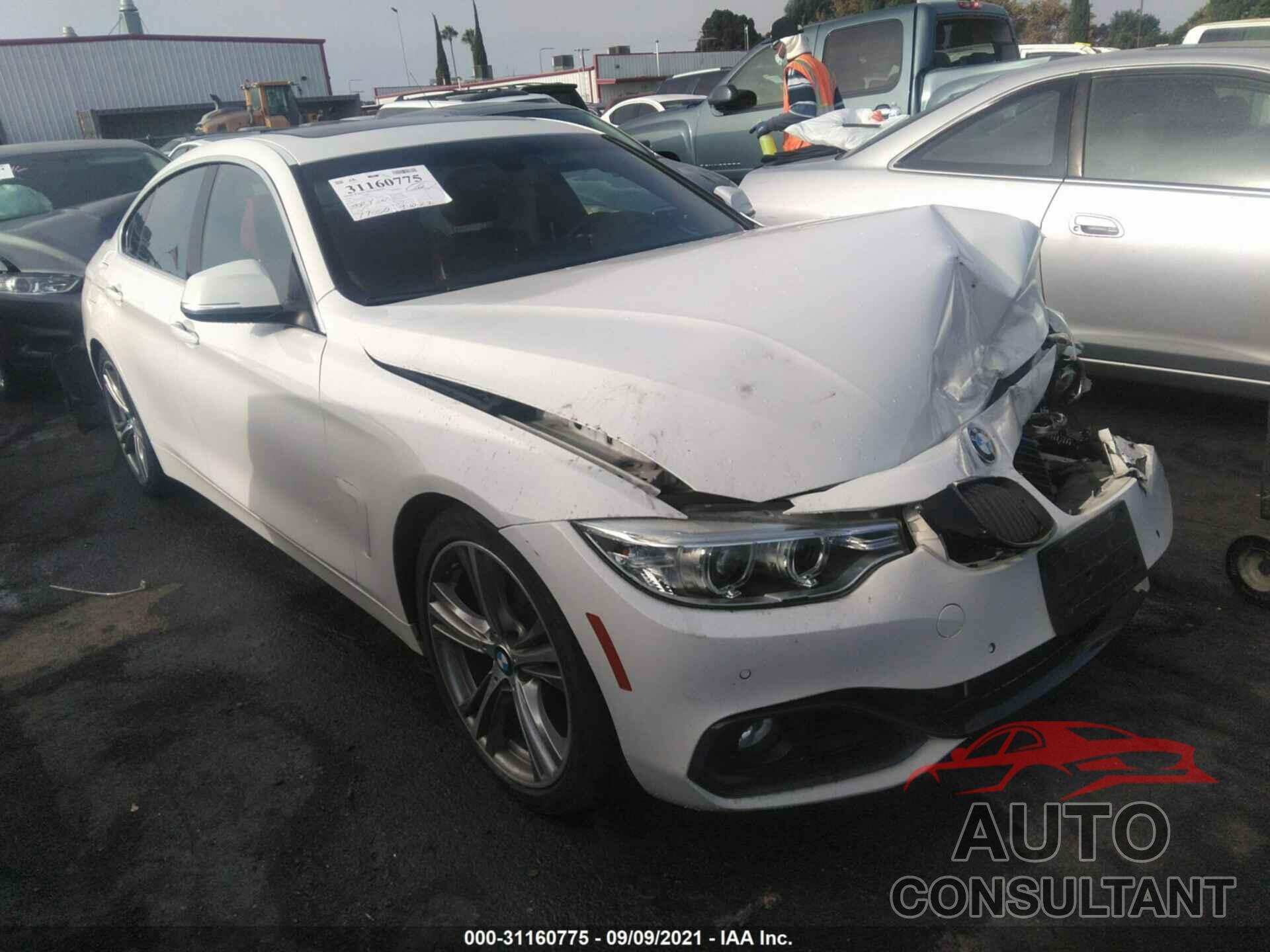 BMW 4 SERIES 2016 - WBA4A9C54GG506133