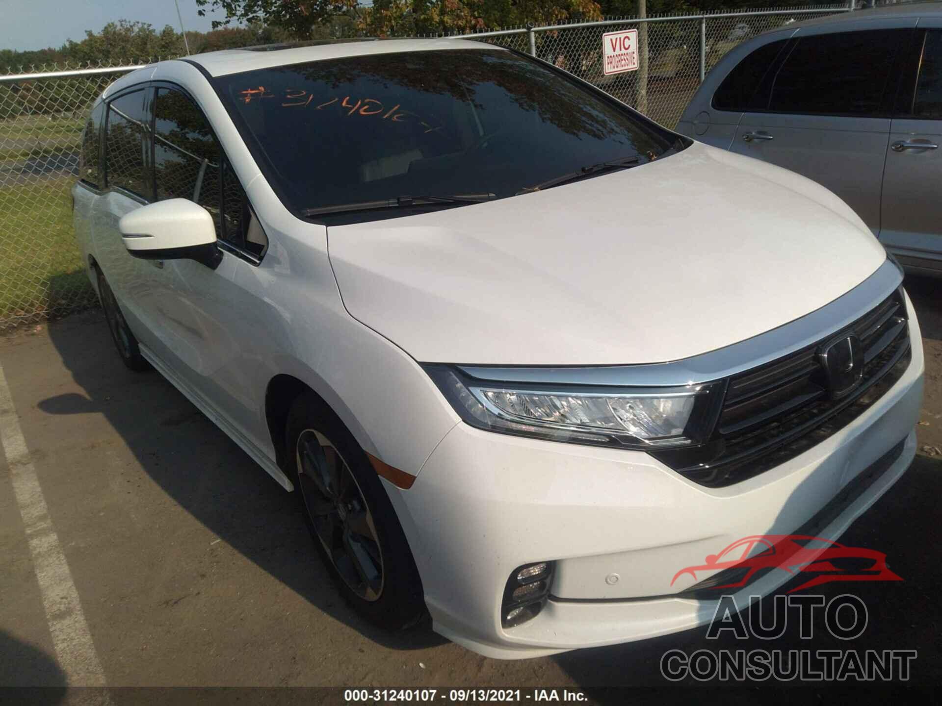 HONDA ODYSSEY 2022 - 5FNRL6H95NB004283