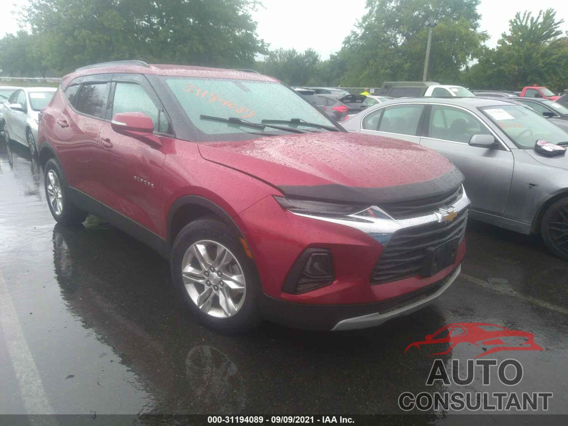 CHEVROLET BLAZER 2019 - 3GNKBGRS5KS571261