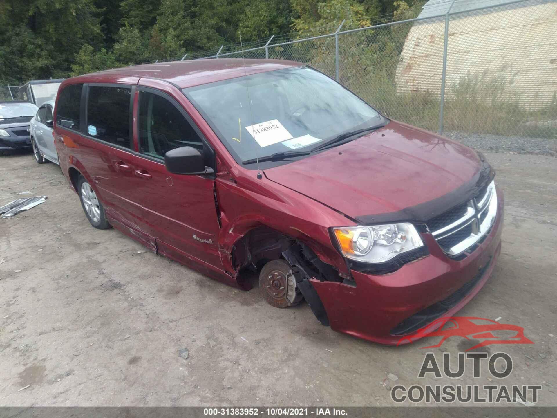 DODGE GRAND CARAVAN 2016 - 2C4RDGBG8GR228150