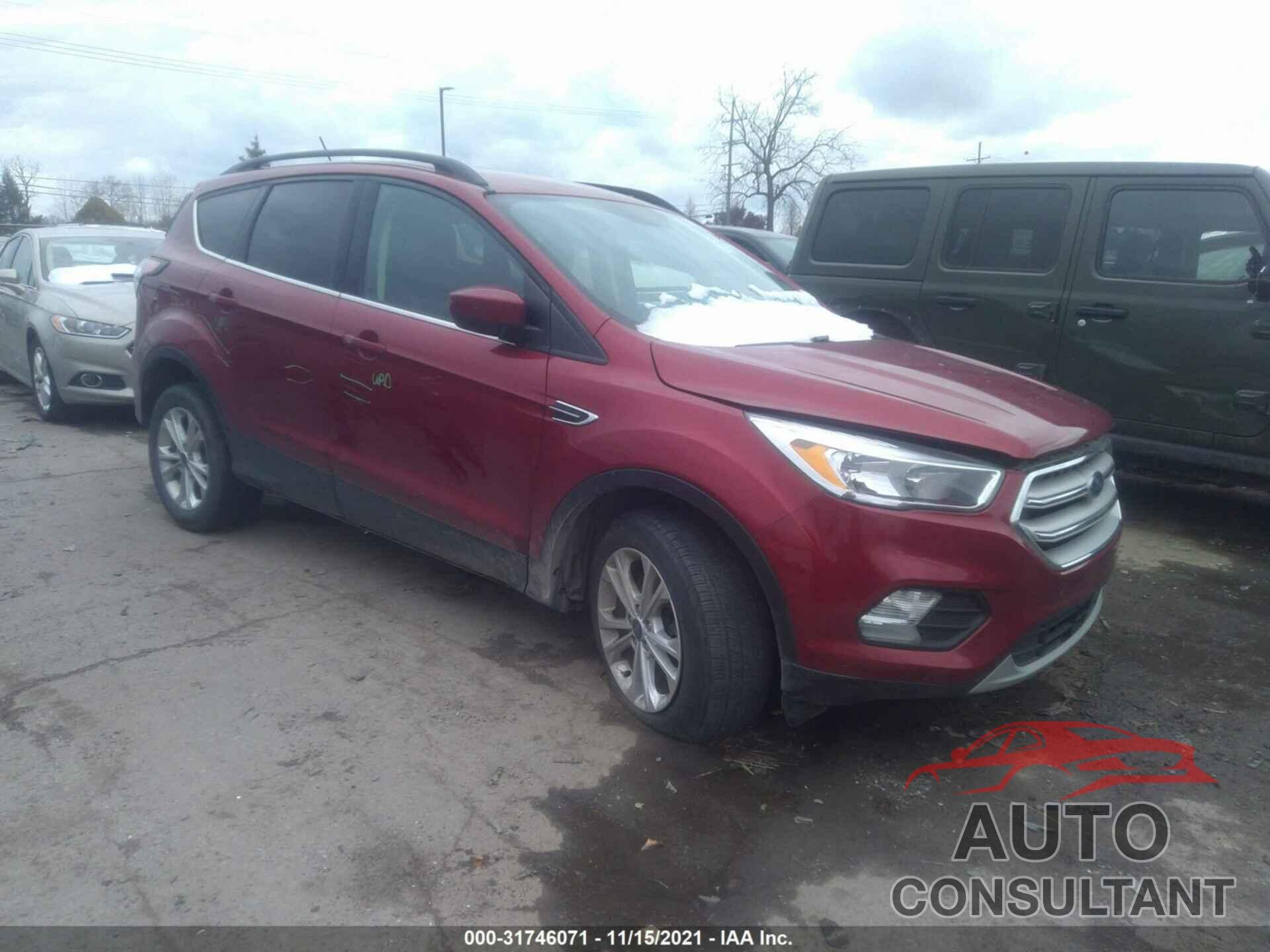 FORD ESCAPE 2018 - 1FMCU9GDXJUA20907