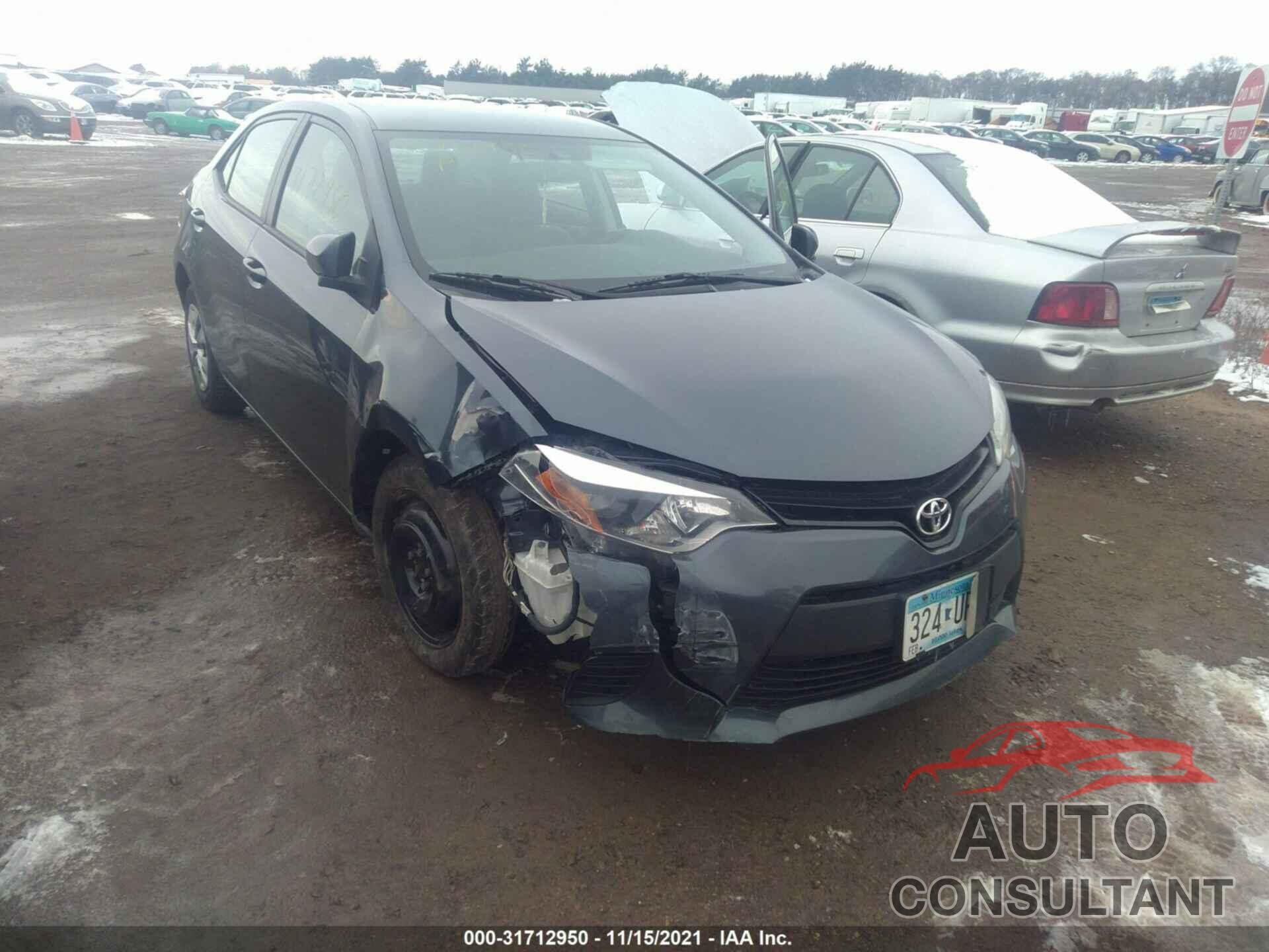 TOYOTA COROLLA 2016 - 2T1BURHE5GC576894