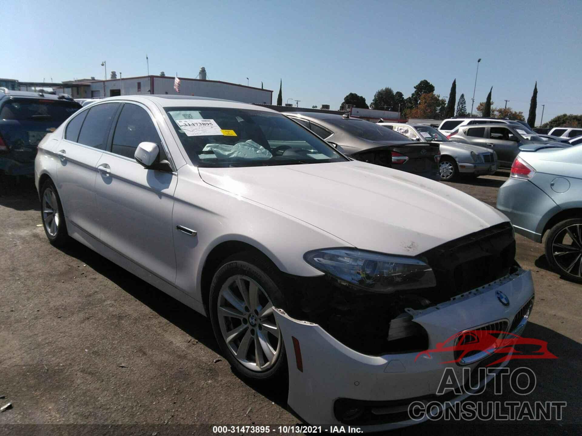 BMW 5 SERIES 2016 - WBA5A5C52GG349926