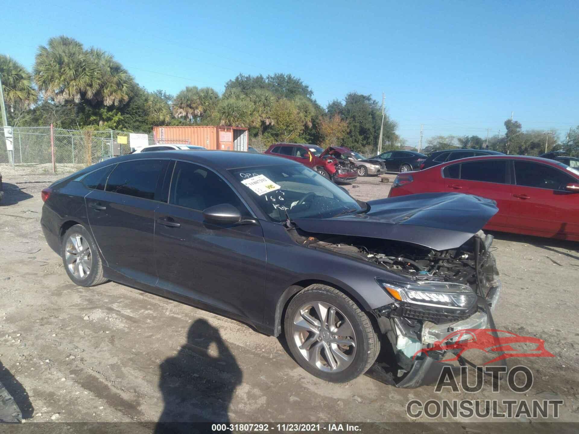 HONDA ACCORD SEDAN 2018 - 1HGCV1F12JA184312