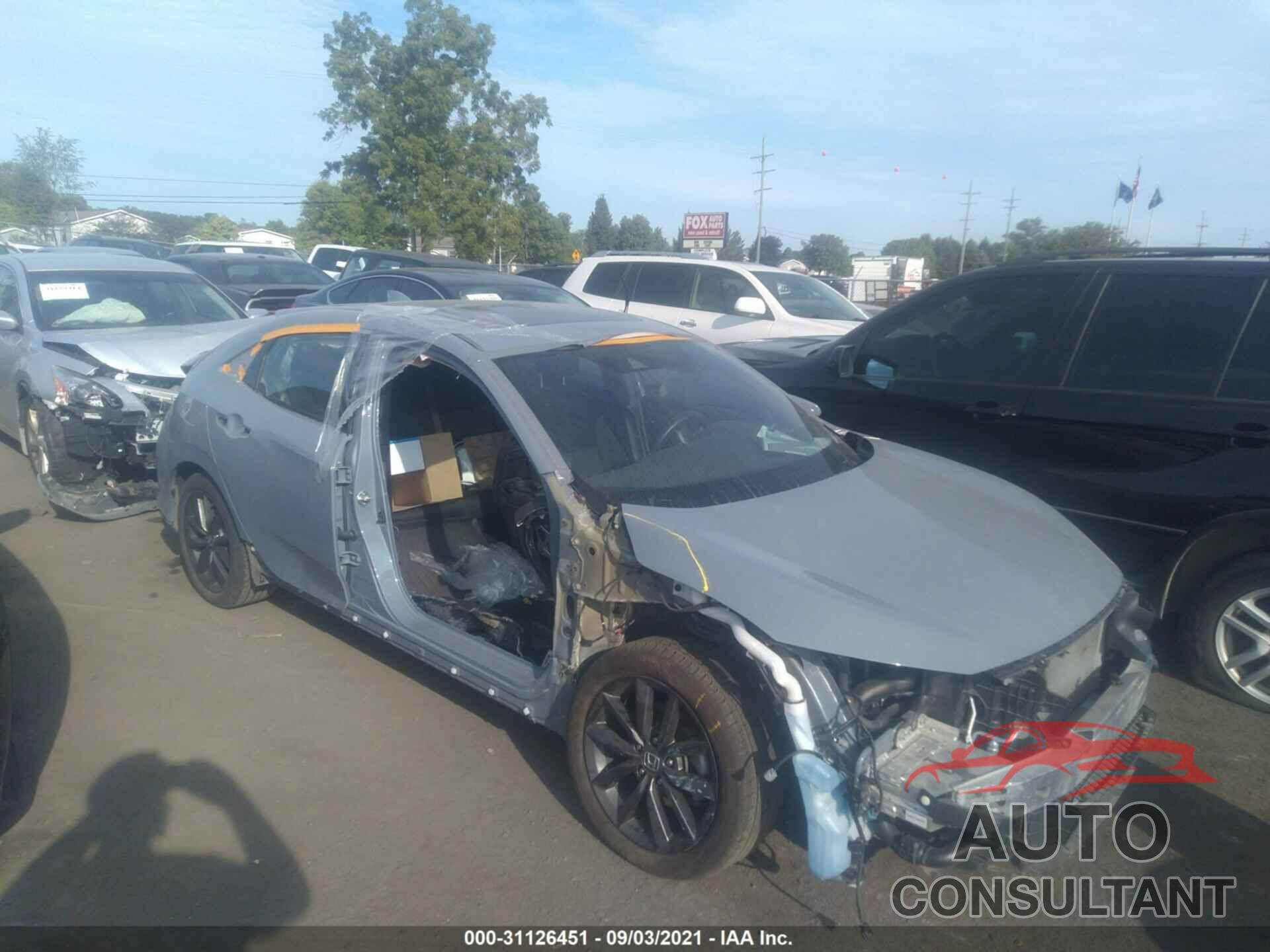 HONDA CIVIC HATCHBACK 2020 - SHHFK7H60LU221138