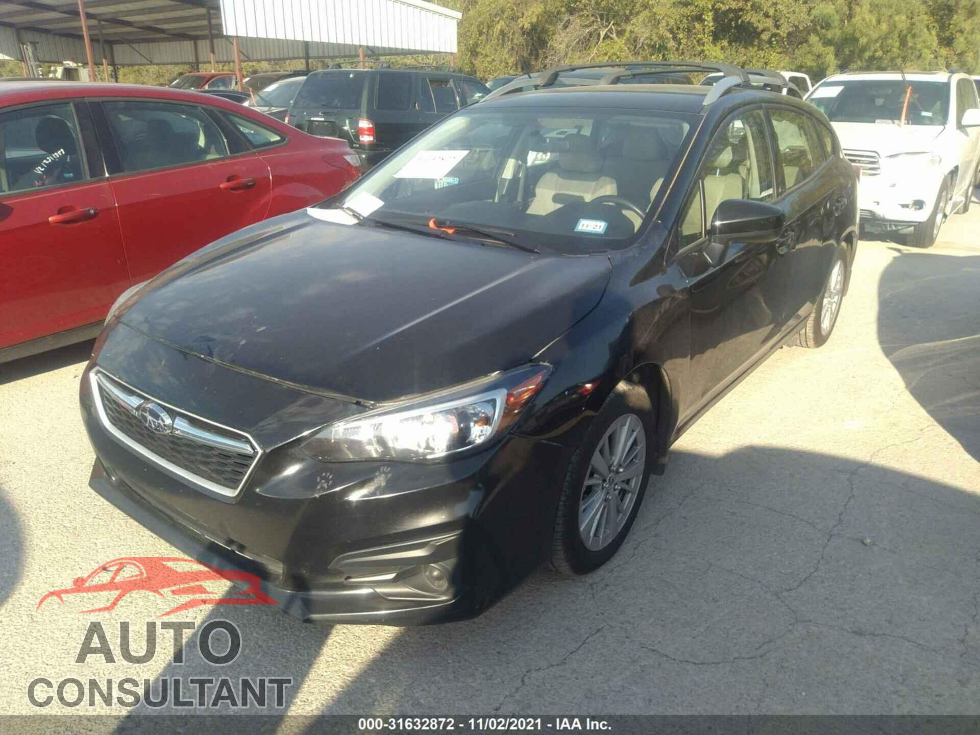 SUBARU IMPREZA 2017 - 4S3GTAB61H3717689