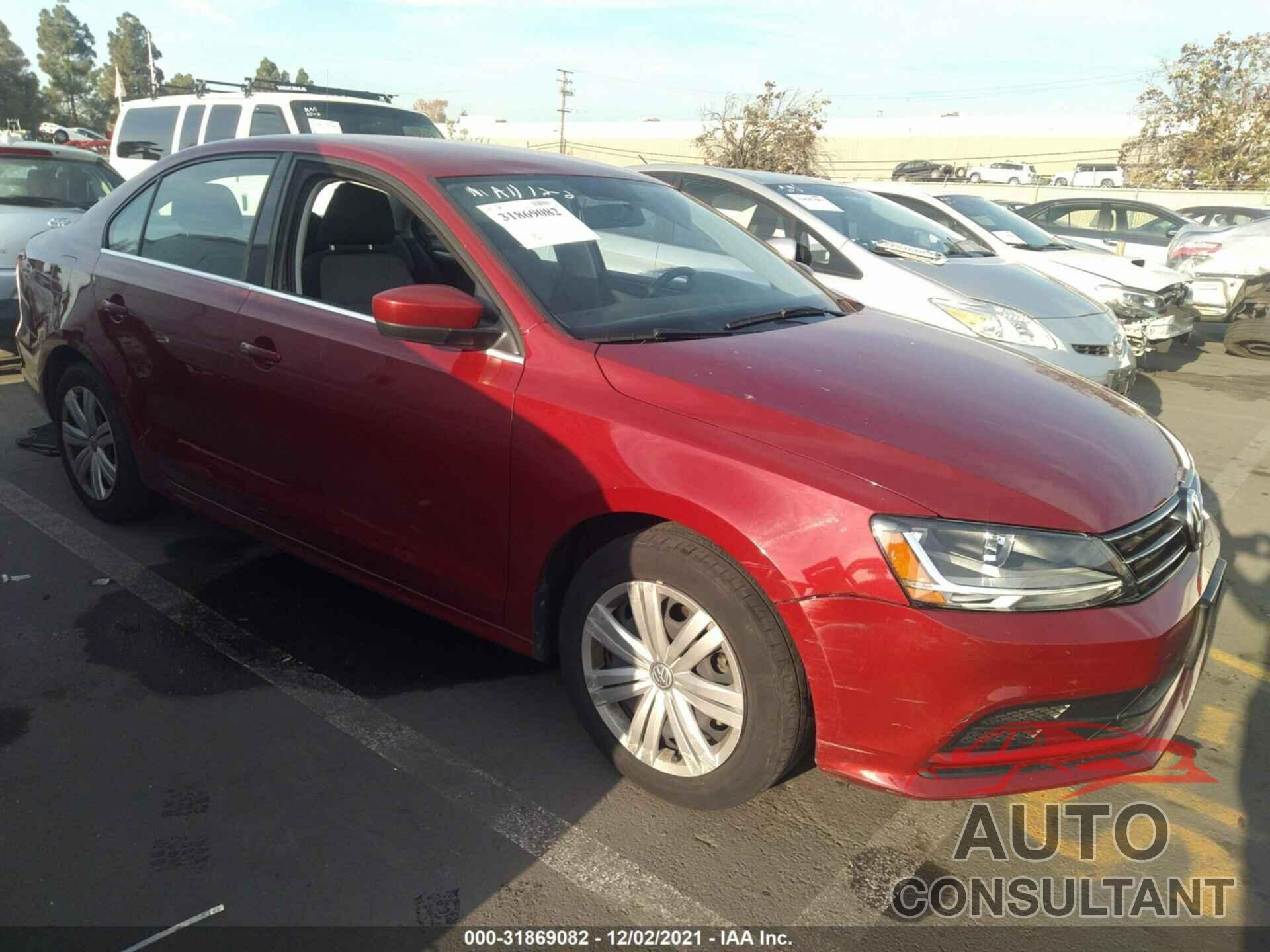 VOLKSWAGEN JETTA 2017 - 3VW2B7AJ6HM323218