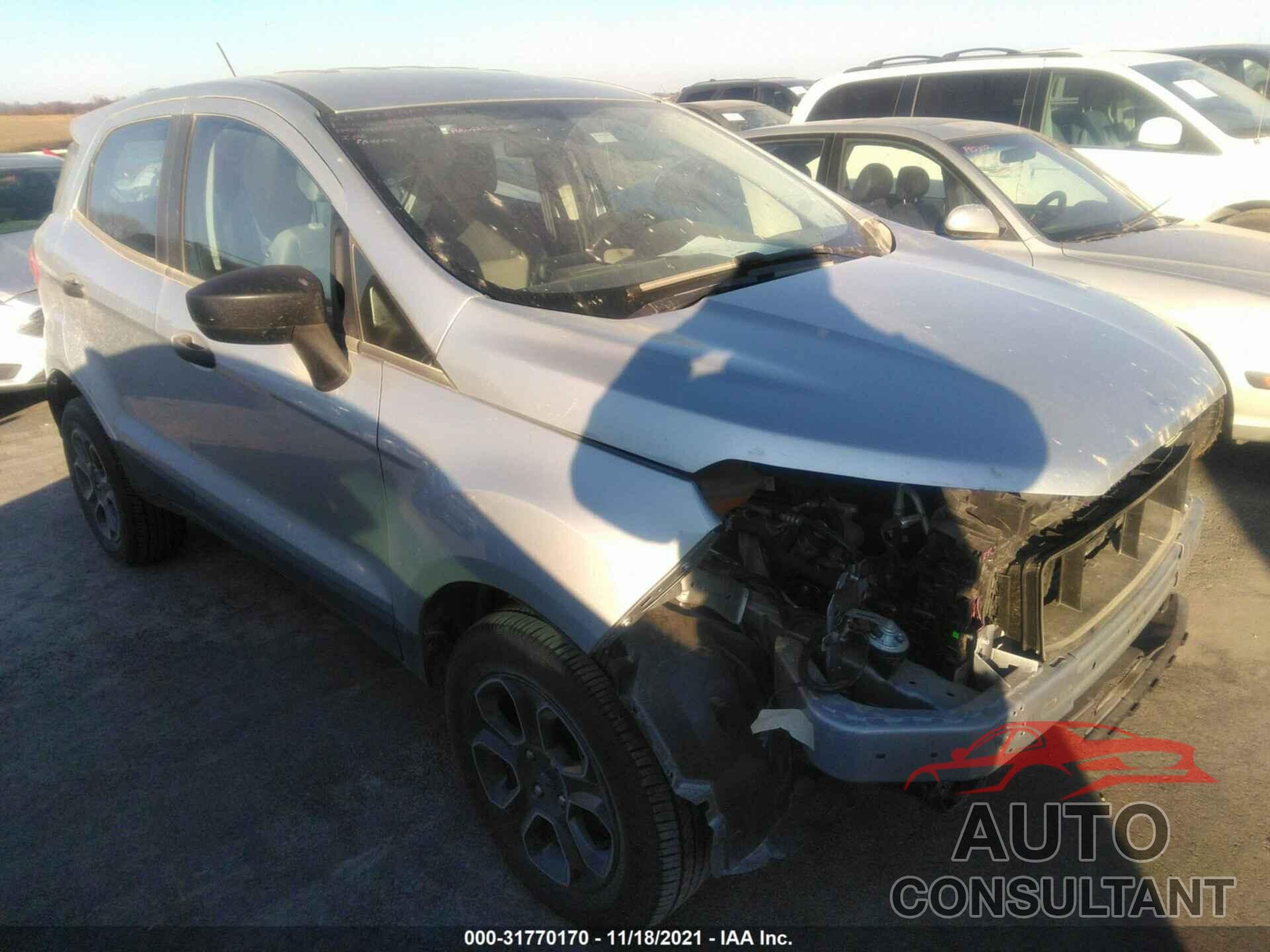 FORD ECOSPORT 2020 - MAJ6S3FL6LC393227