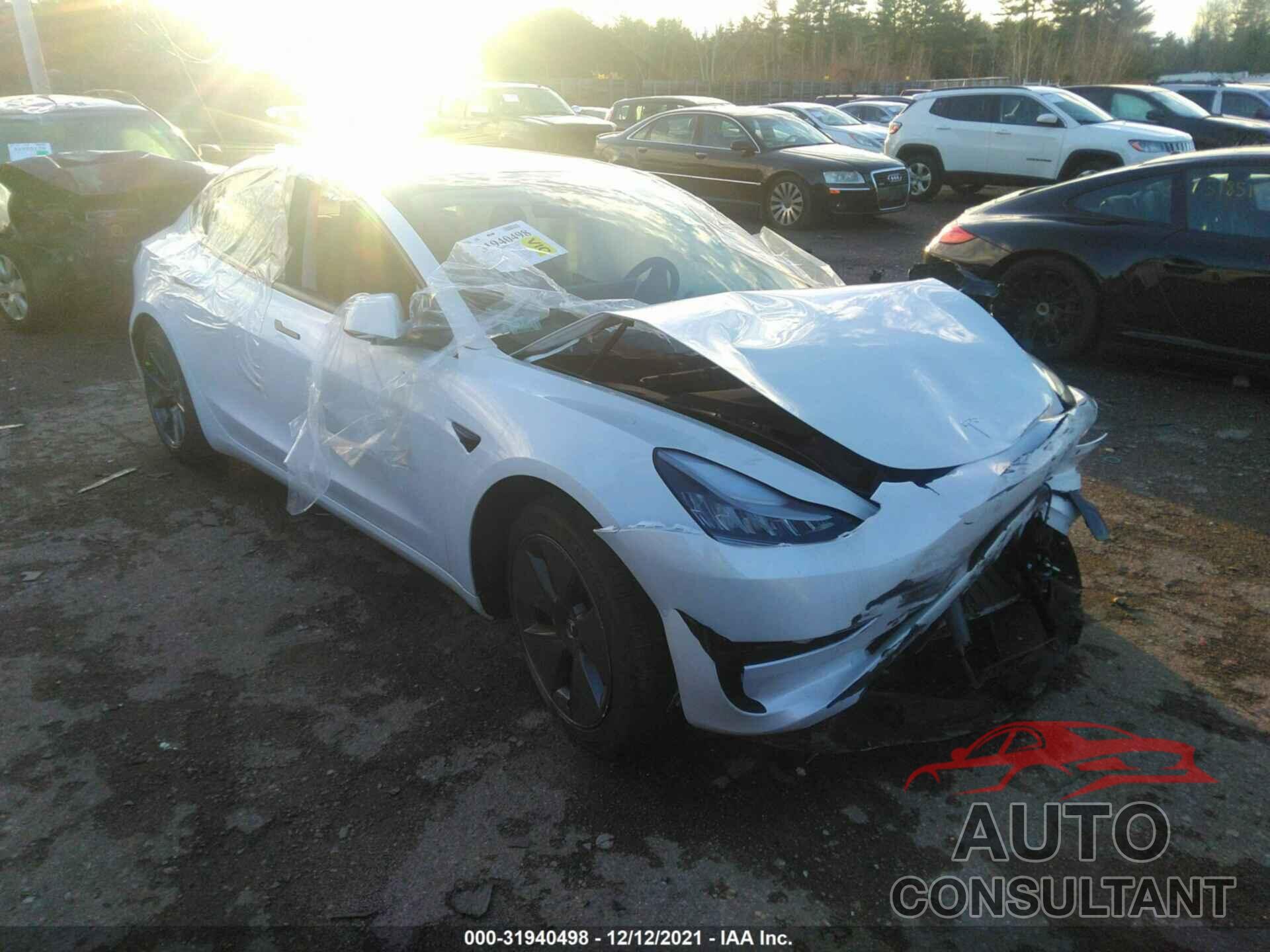TESLA MODEL 3 2021 - 5YJ3E1EB8MF849413