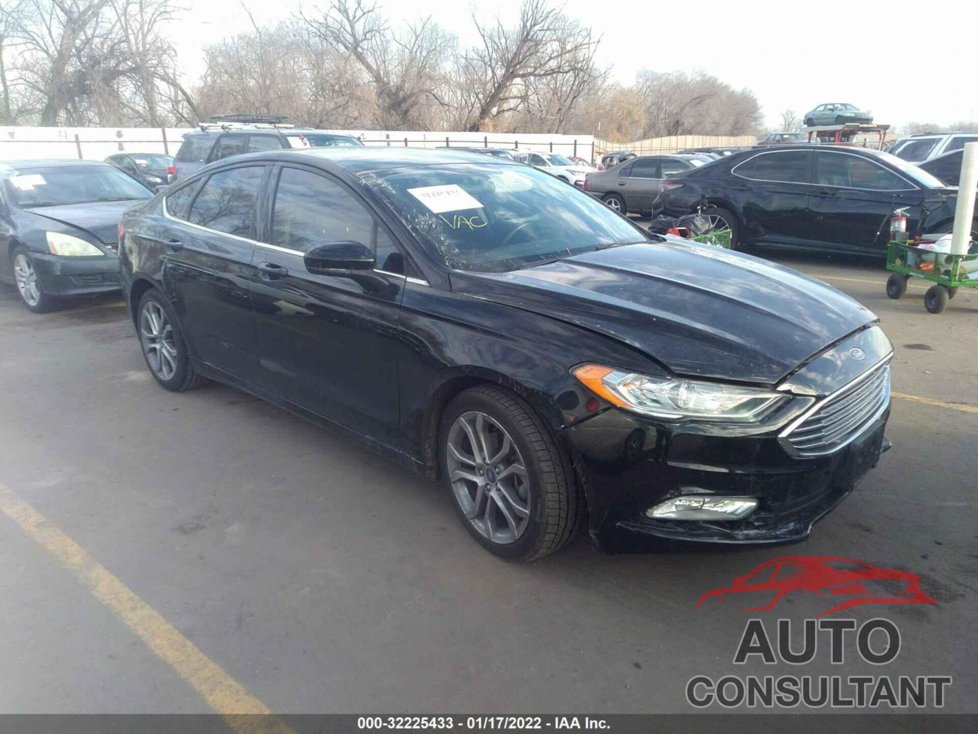 FORD FUSION 2017 - 3FA6P0G7XHR293948