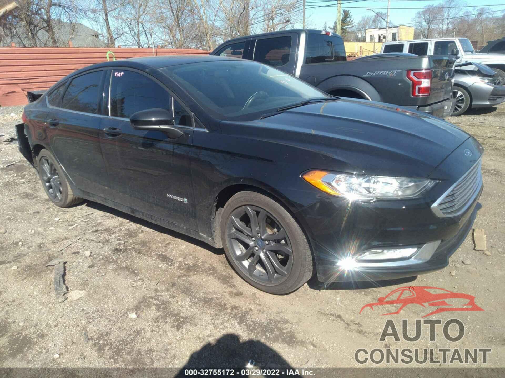 FORD FUSION HYBRID 2018 - 3FA6P0LU7JR206217