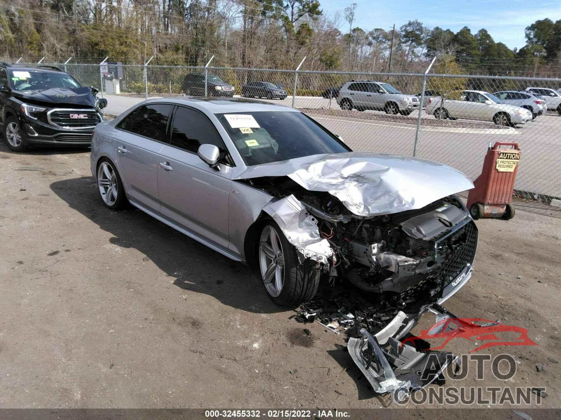 AUDI A4 2018 - WAUENAF47JA164684