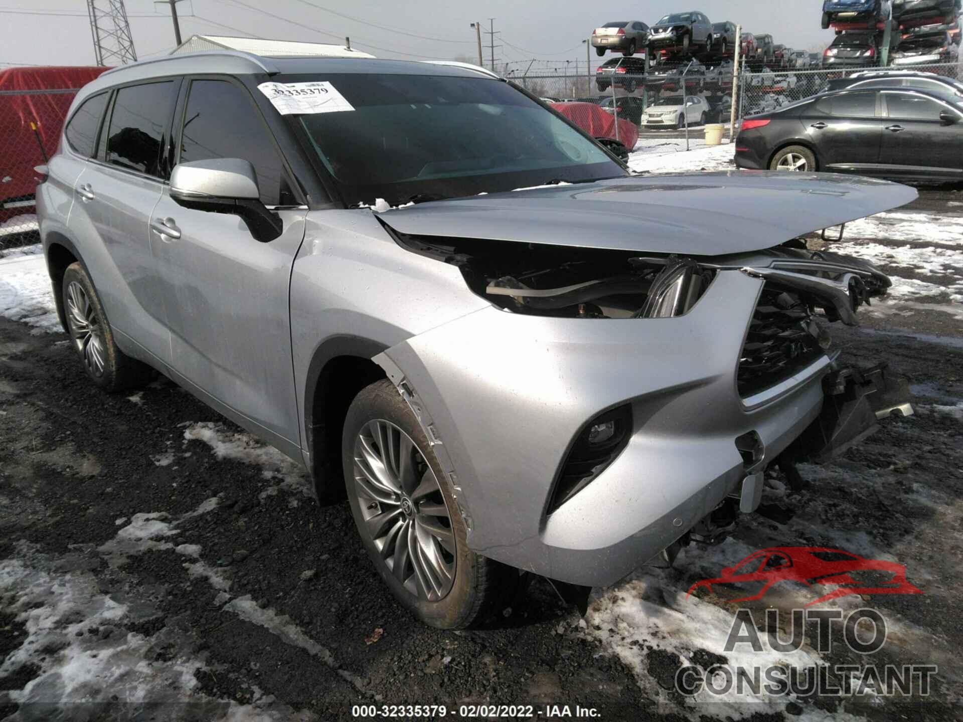 TOYOTA HIGHLANDER 2020 - 5TDFZRBH1LS022386