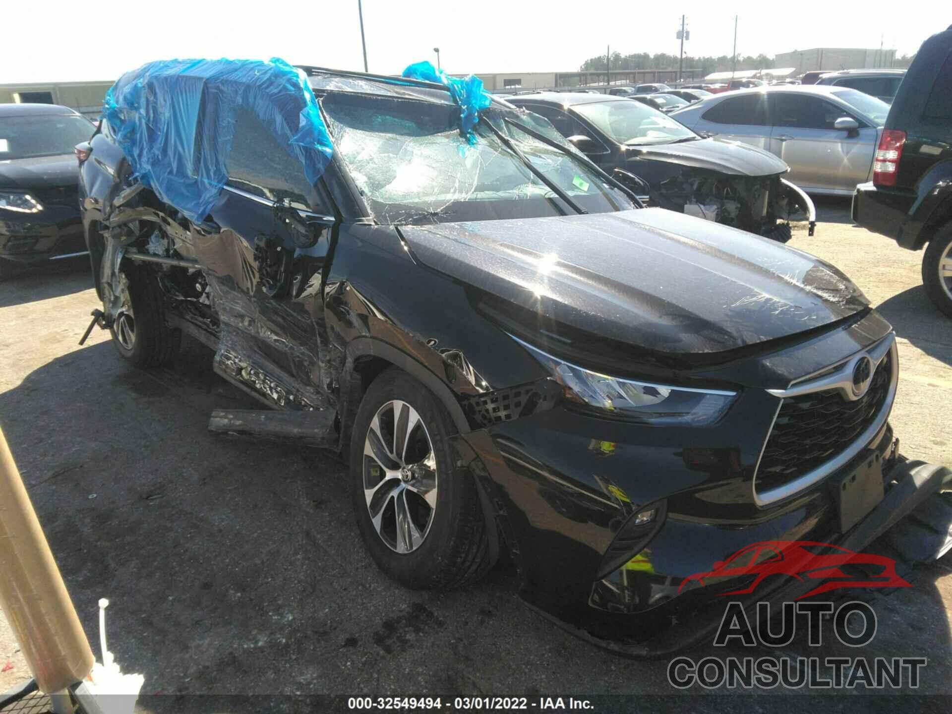 TOYOTA HIGHLANDER 2020 - 5TDGZRBH4LS000936