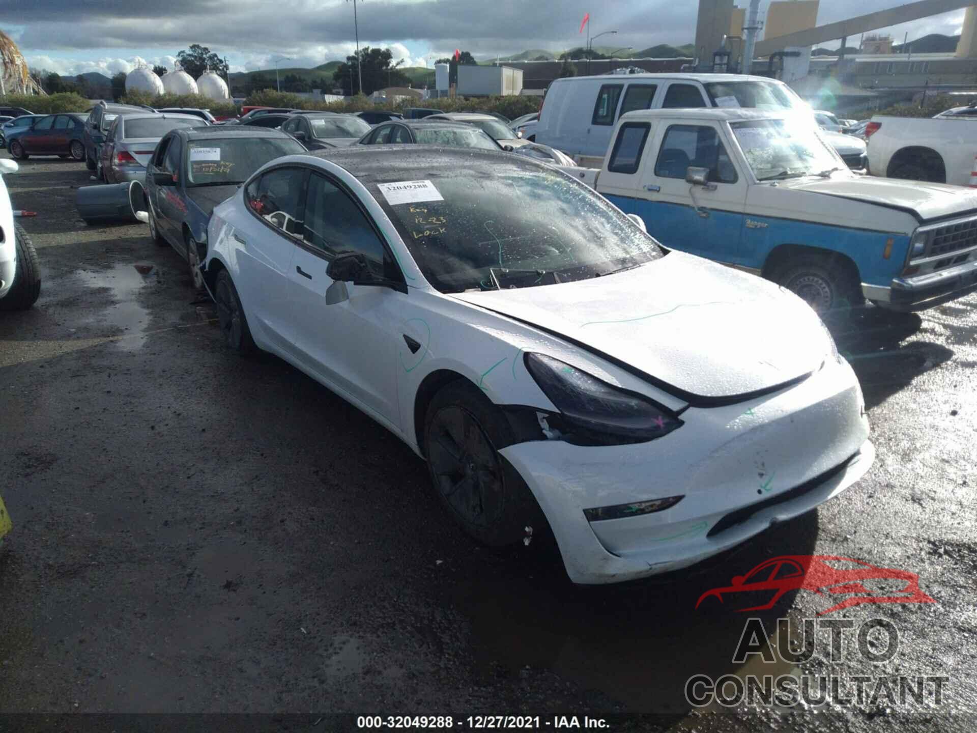 TESLA MODEL 3 2021 - 5YJ3E1EB6MF075906