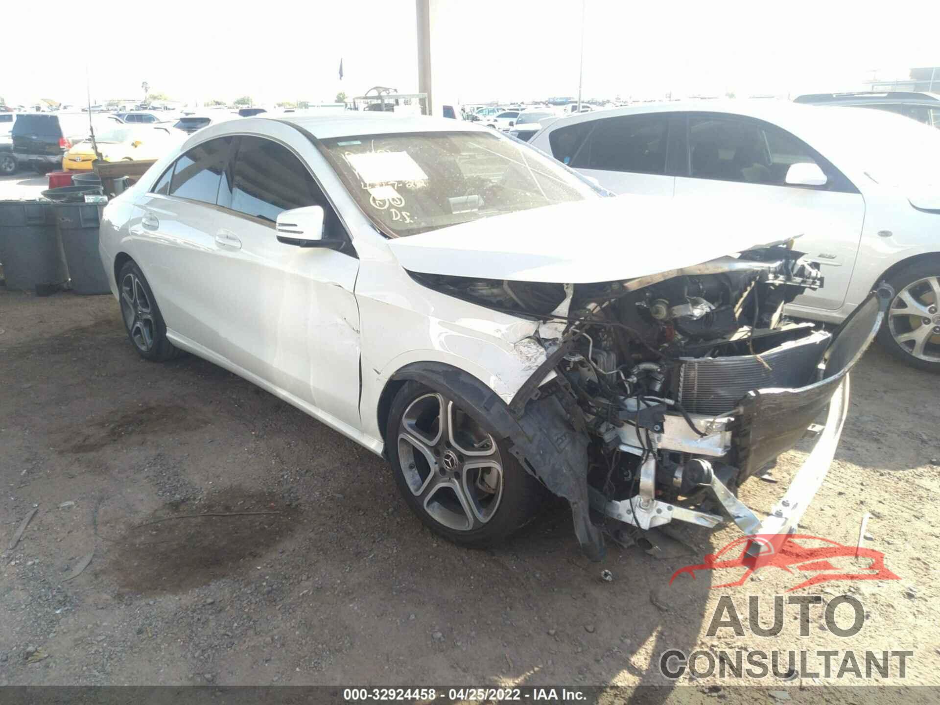 MERCEDES-BENZ CLA 2018 - WDDSJ4EB5JN591895