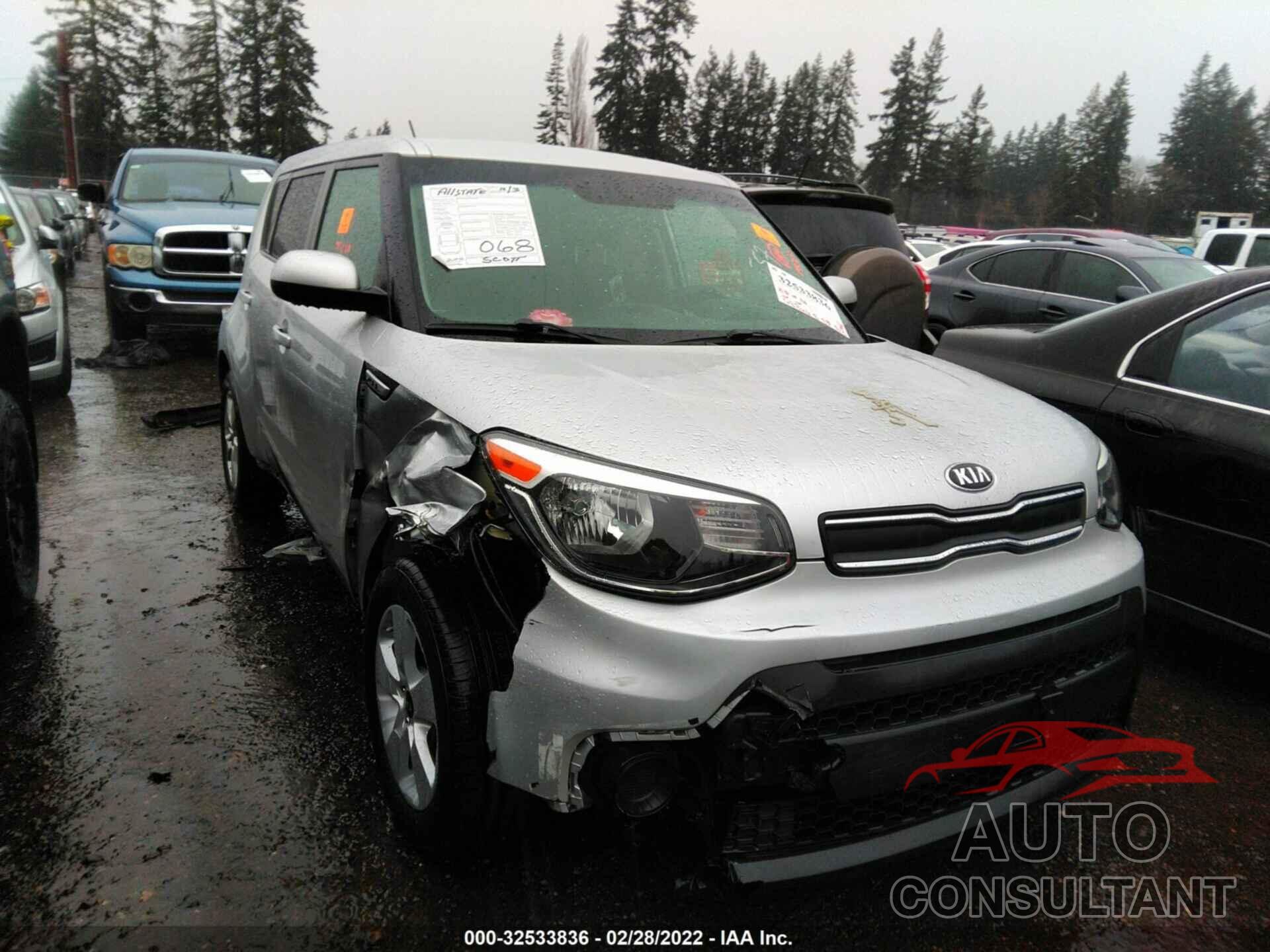 KIA SOUL 2019 - KNDJN2A22K7675165