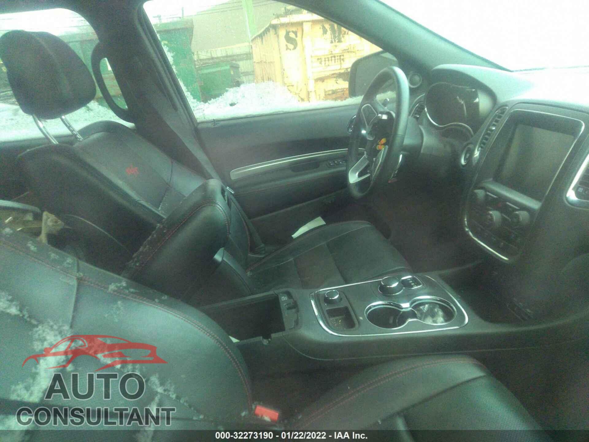 DODGE DURANGO 2017 - 1C4SDJCT2HC860565