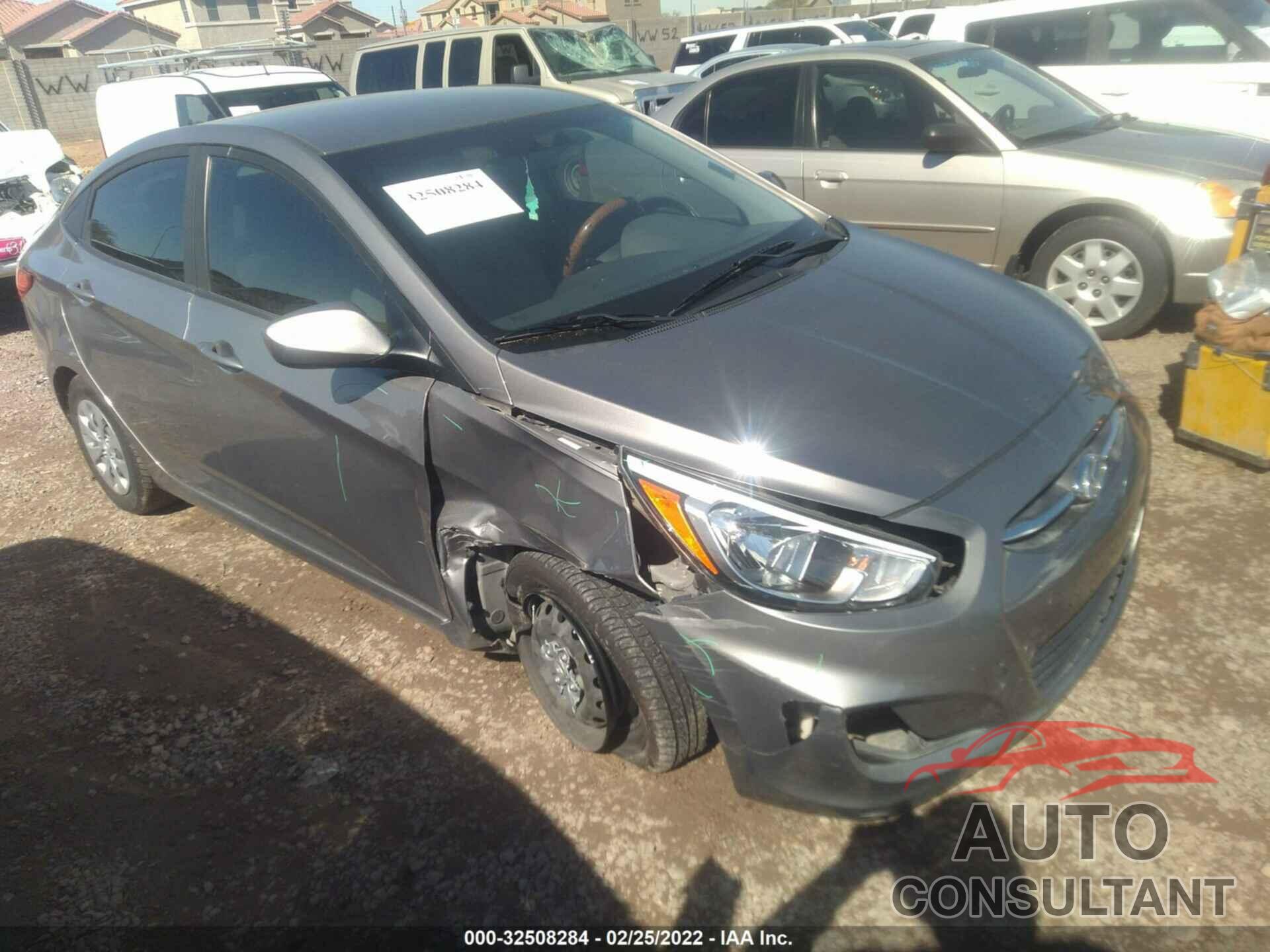 HYUNDAI ACCENT 2017 - KMHCT4AE1HU356091